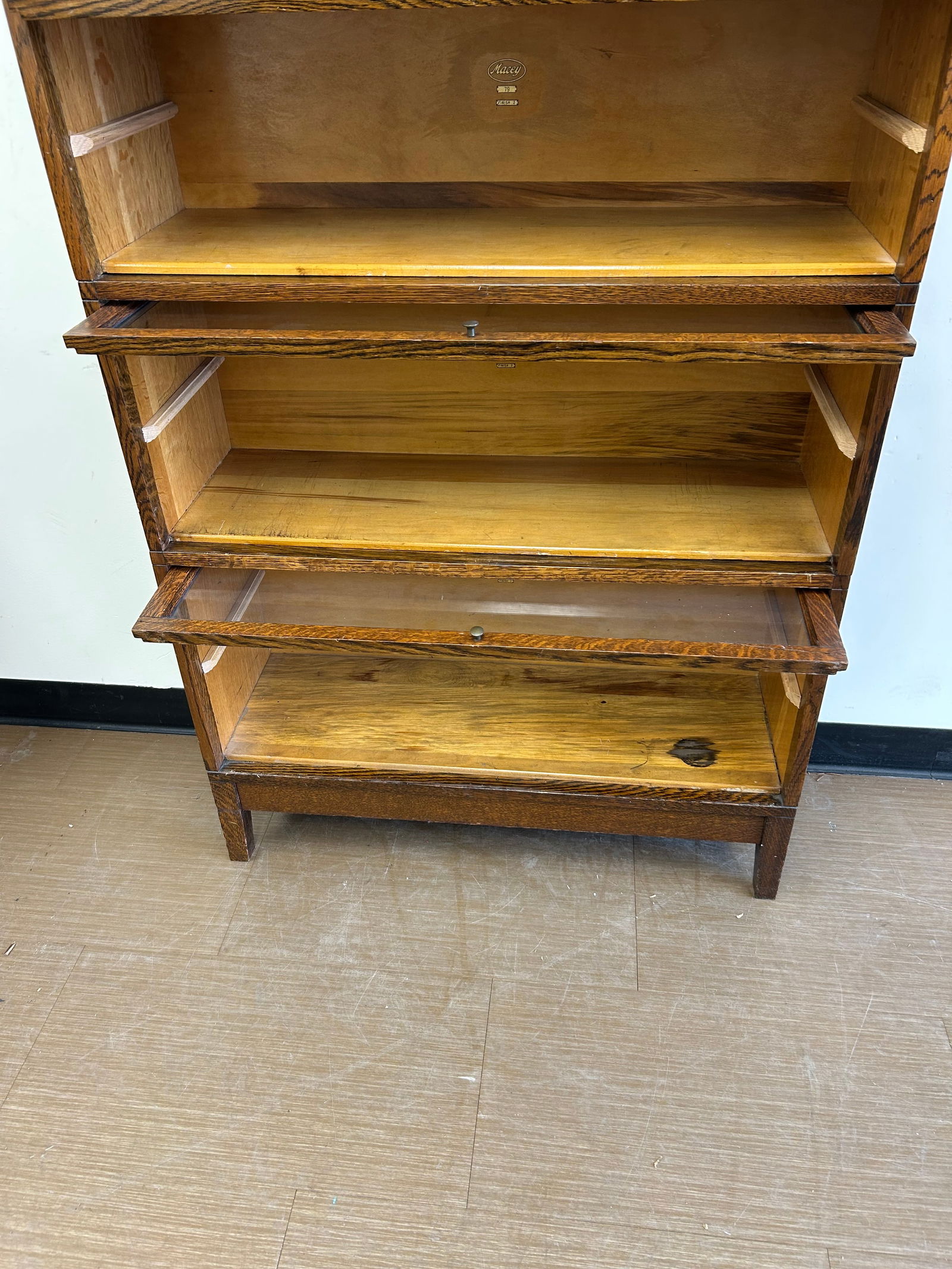 3 Stack Macey Barrister Bookcase - 5