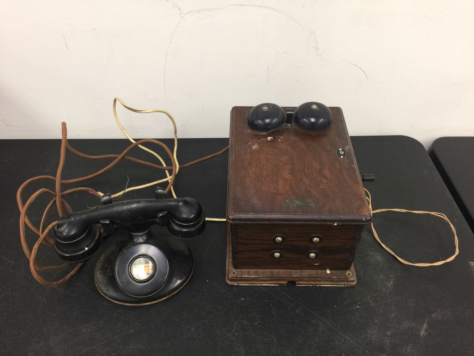 Antique Western Electric Phone & Wall Box (1 of 3)