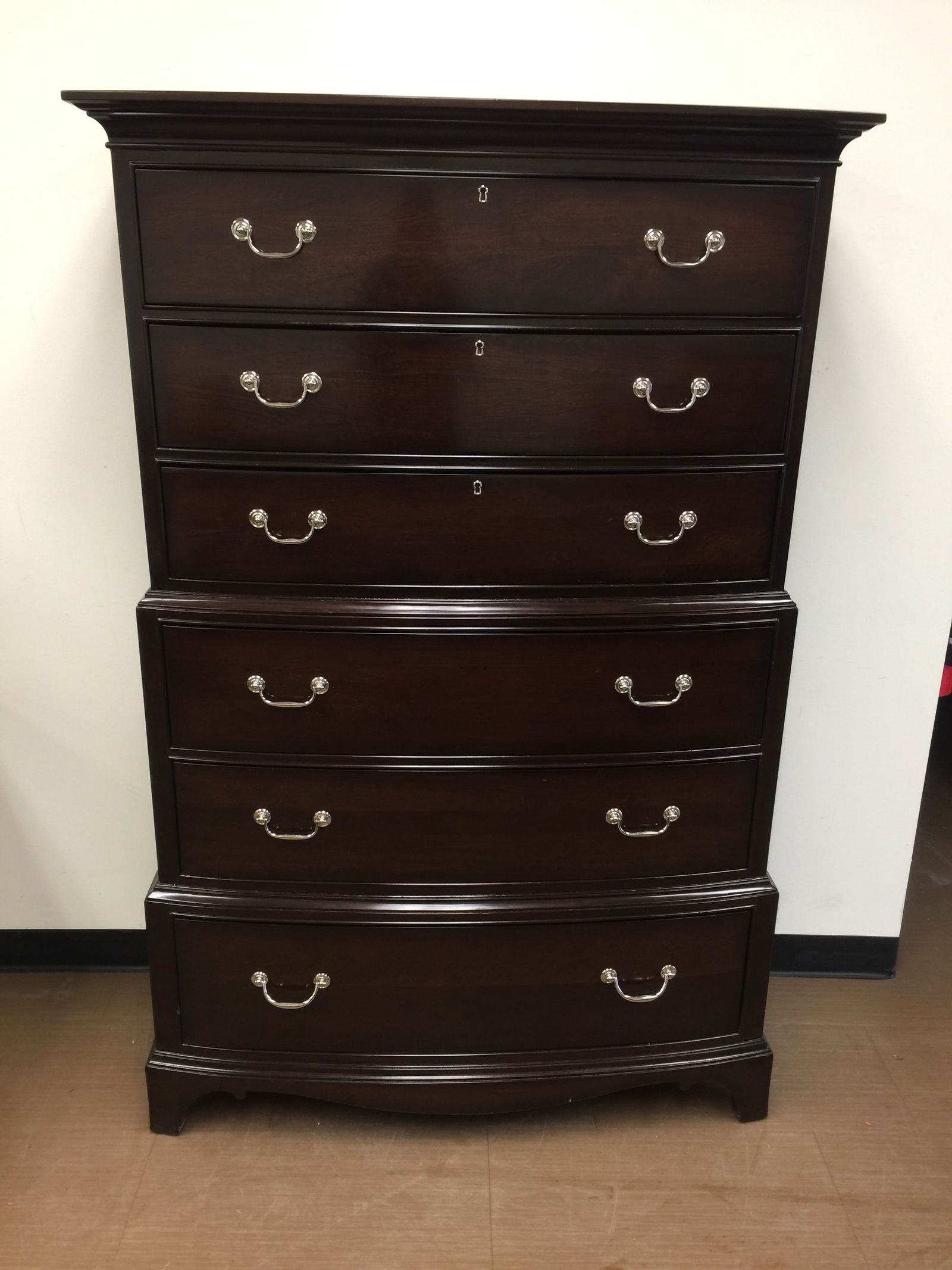 Pa House Mahogany Chest on Chest (1 of 7)