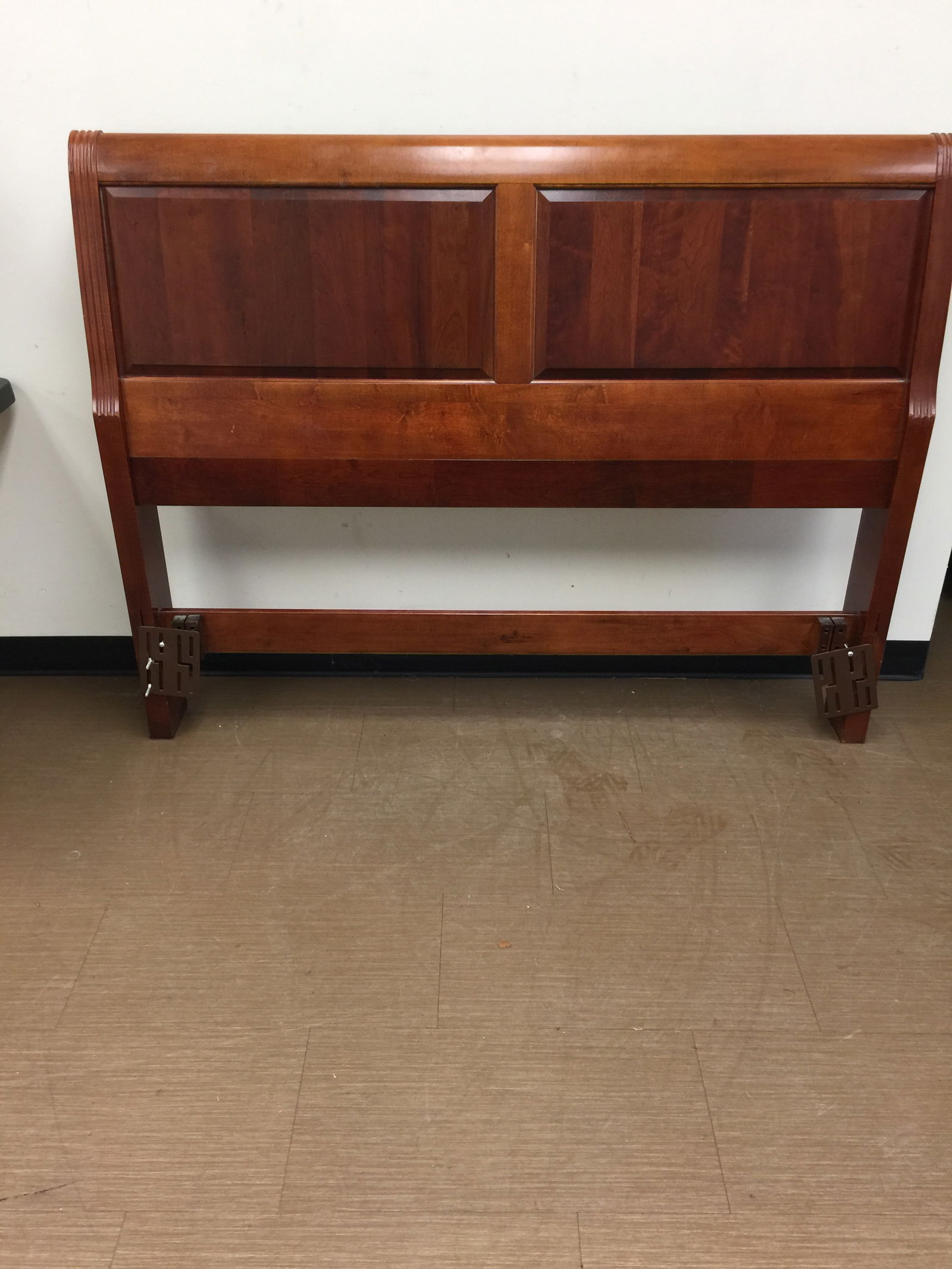 PA House King Size Mahogany Bed (1 of 3)