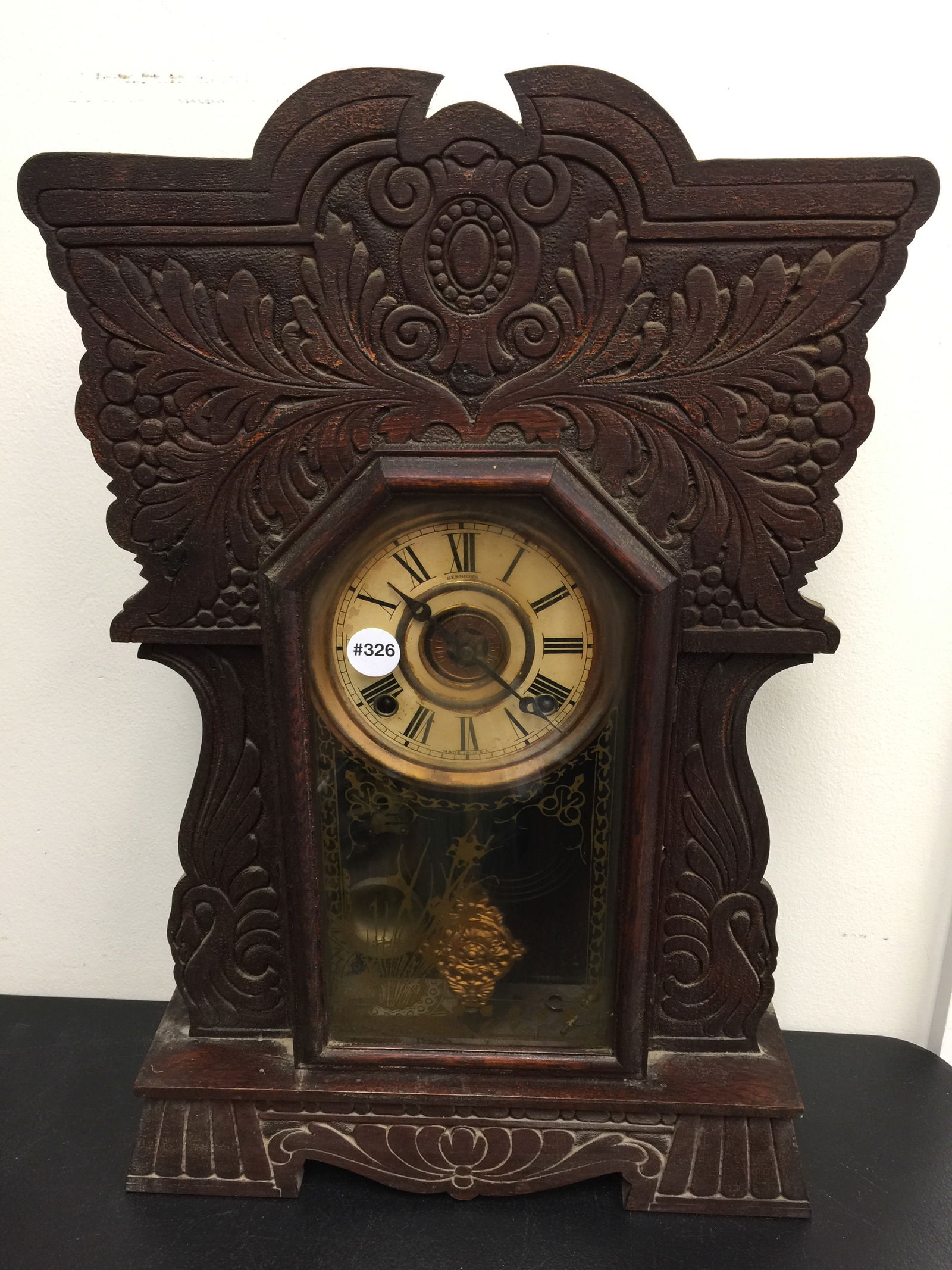 Sessions Gingerbread MAntle Clock (1 of 3)