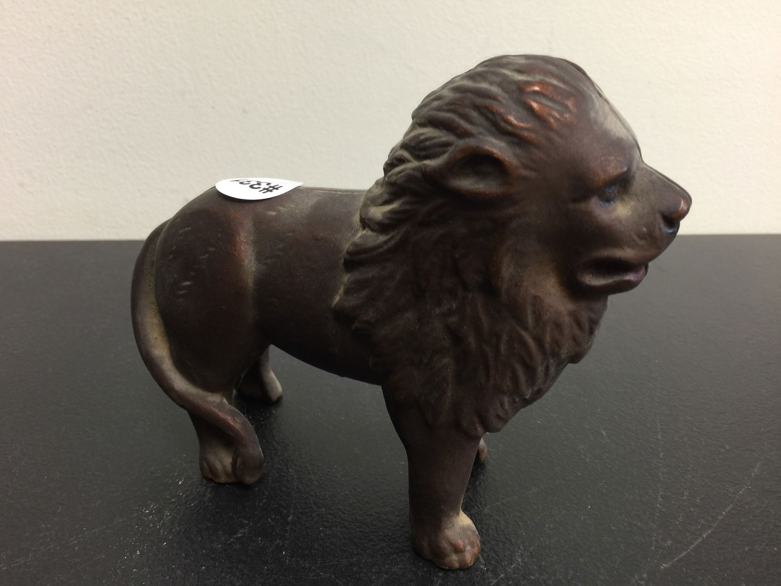 Cast Iron Lion Bank (1 of 4)