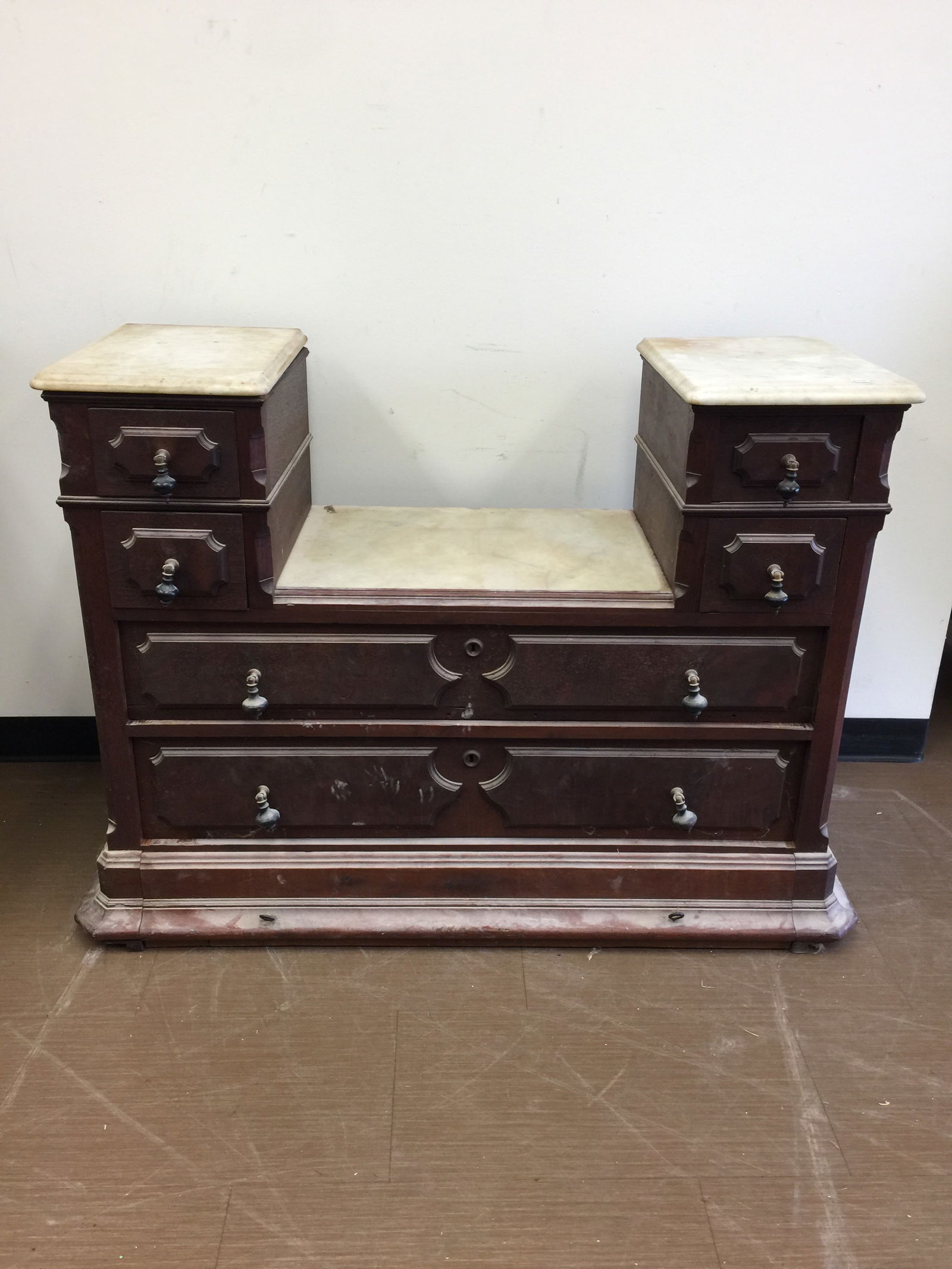 Antique Marble Top Dresser (1 of 5)