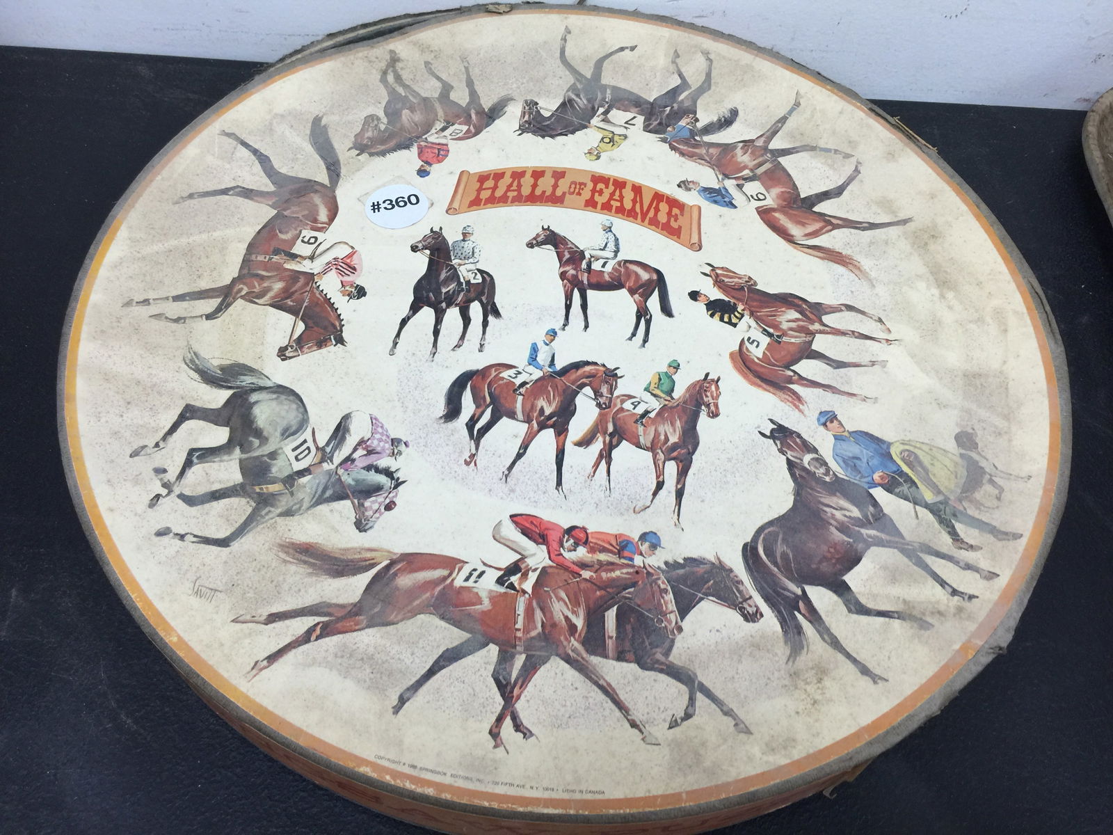Vintage Horse Racing Hall of Fame Puzzle (1 of 4)