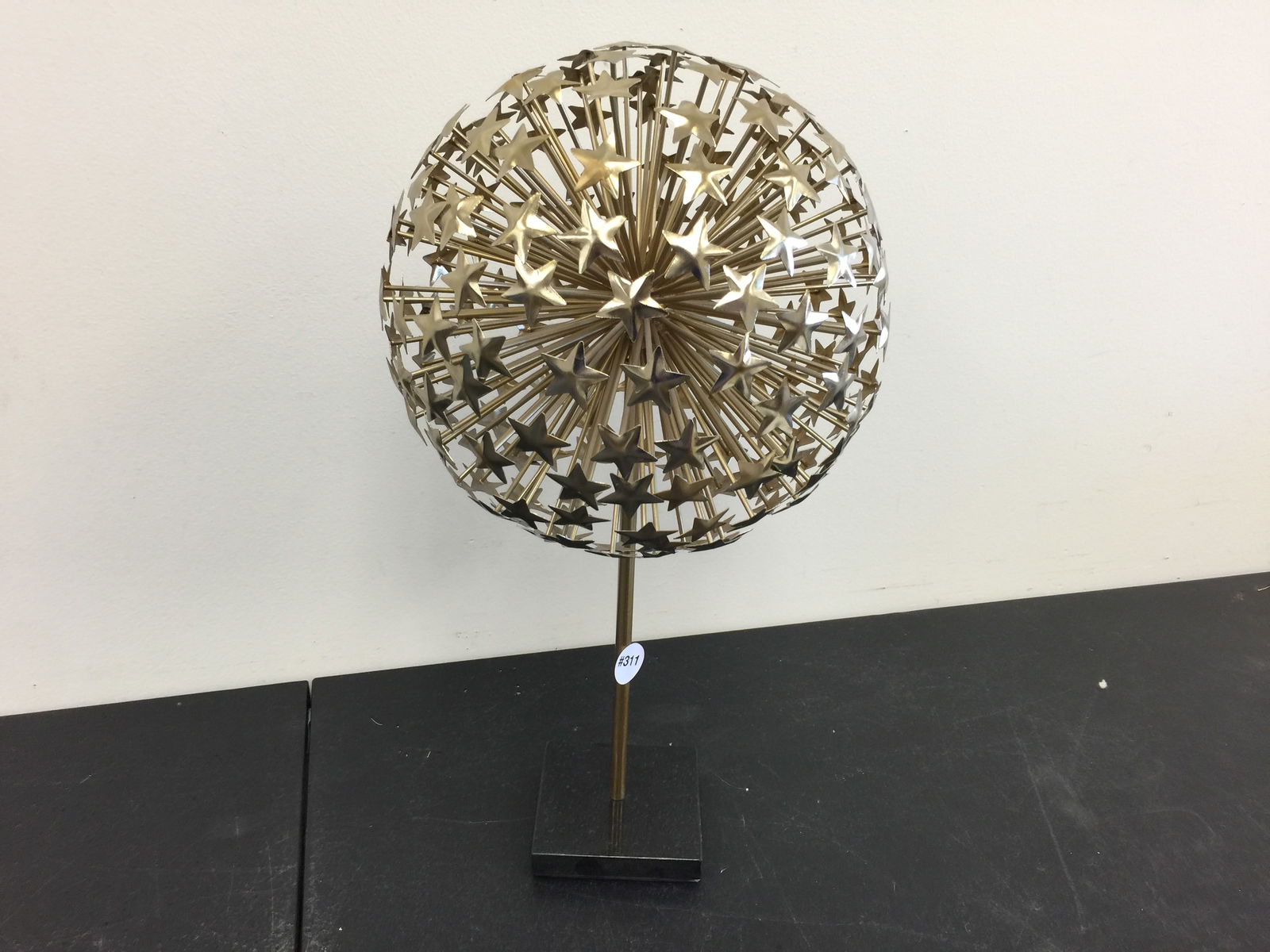 Curtis Jarere Style Sculpture: 18" H