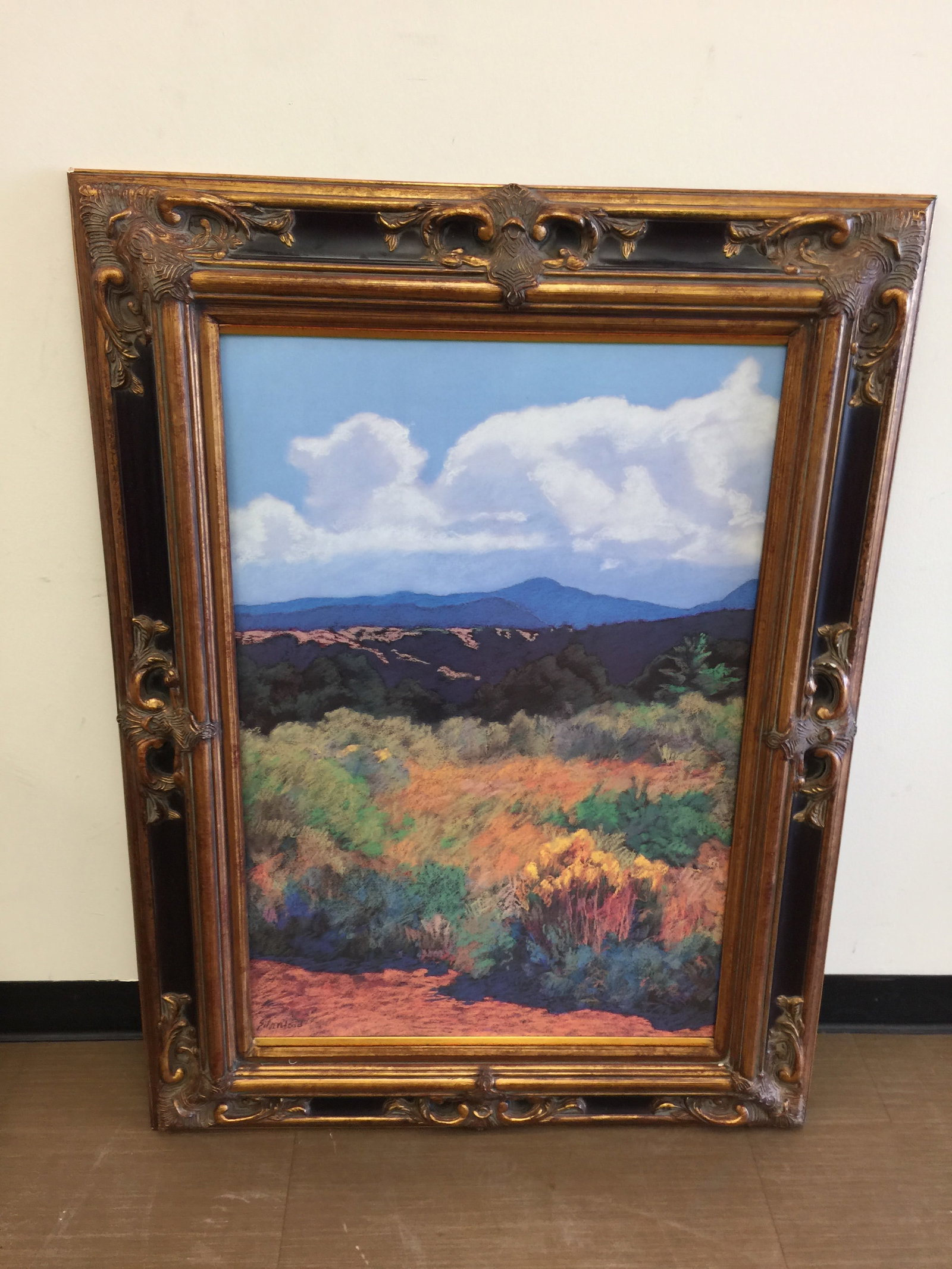 Print by Mary Silverwood "Distant Hills" (1 of 2)