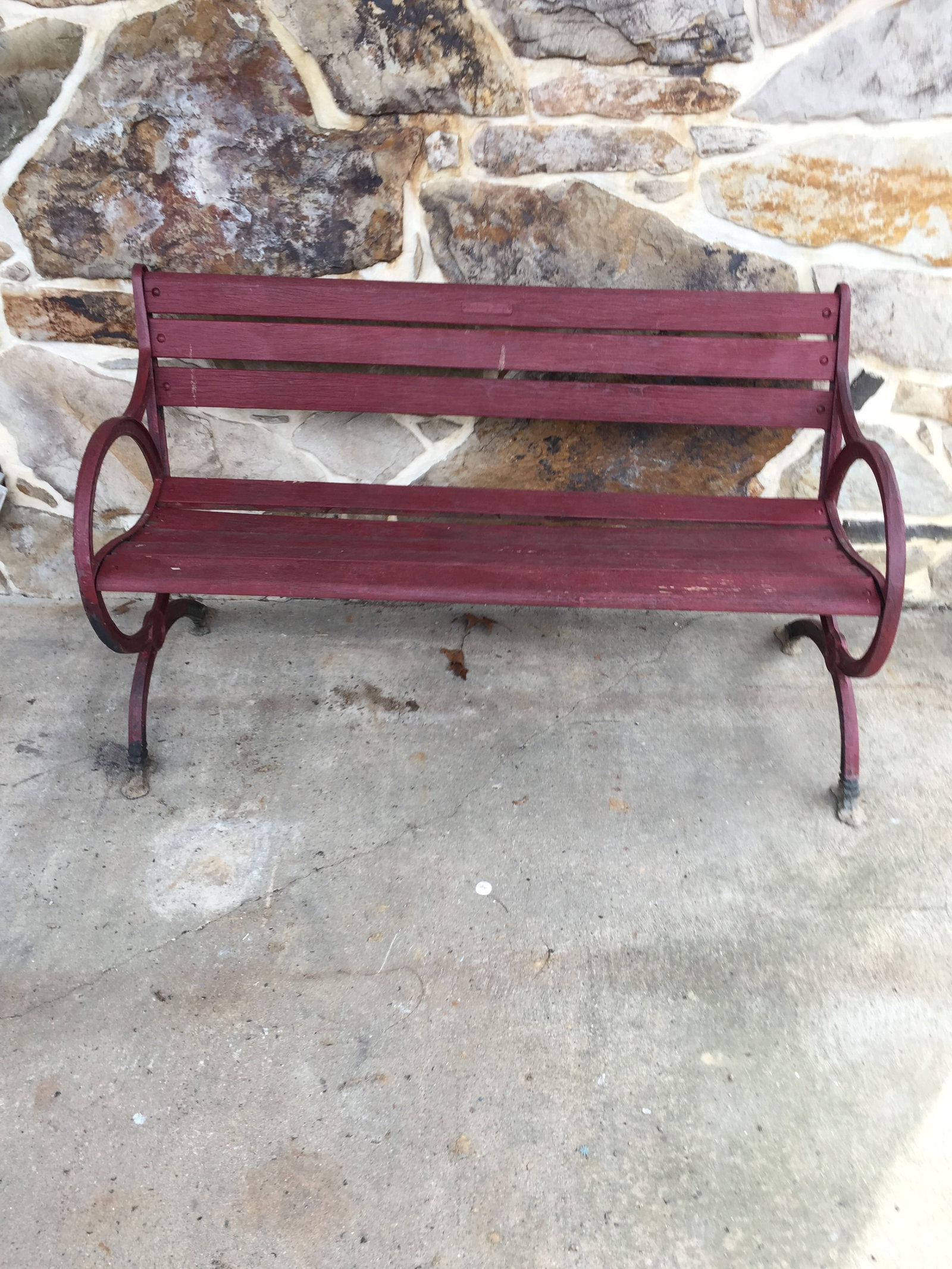 Art Deco Park Bench (1 of 3)