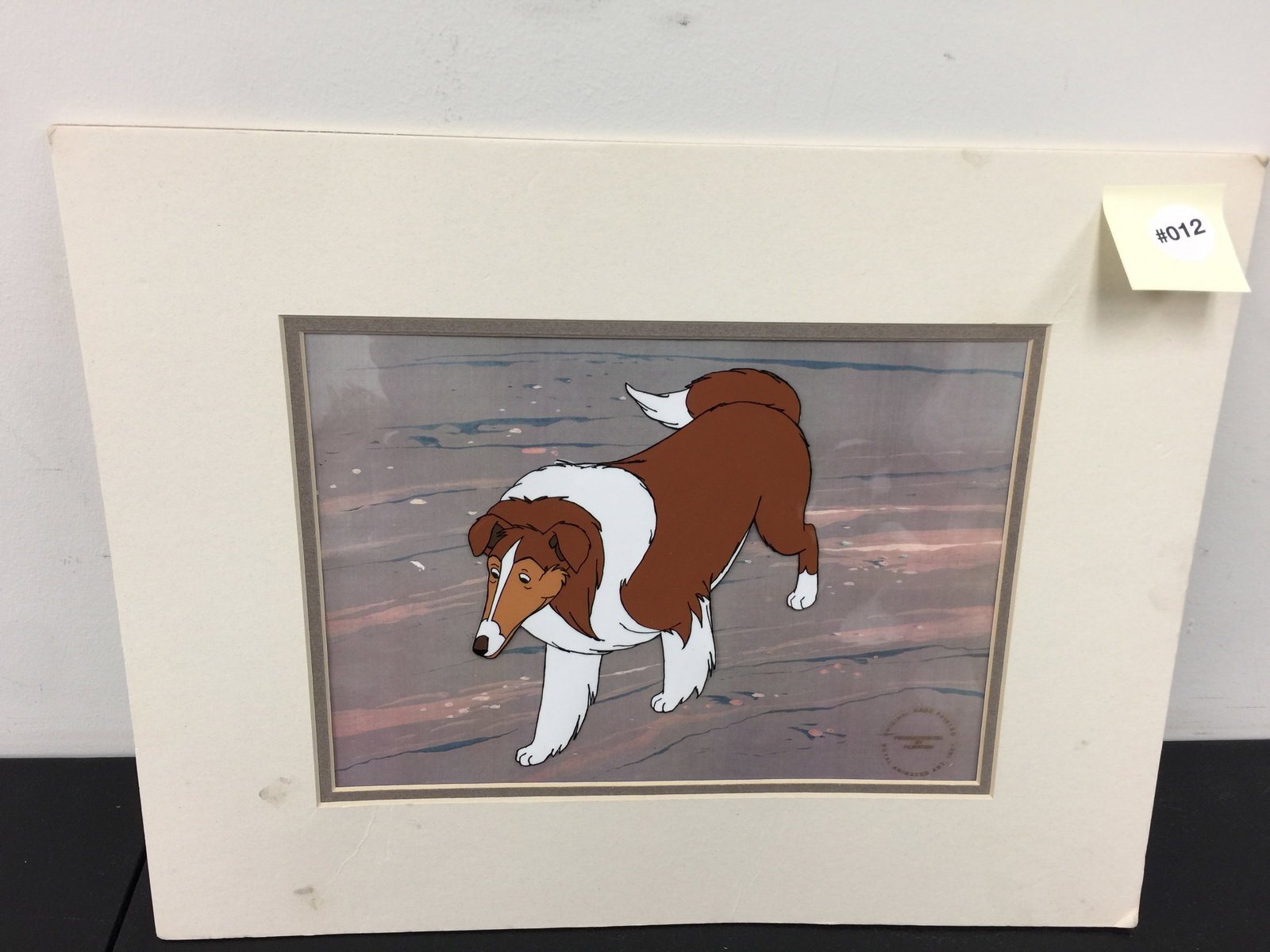 Original Disney "Lassie's Rescue Rangers" Production Cel: stamp in lower right, unframed, 18"x14".