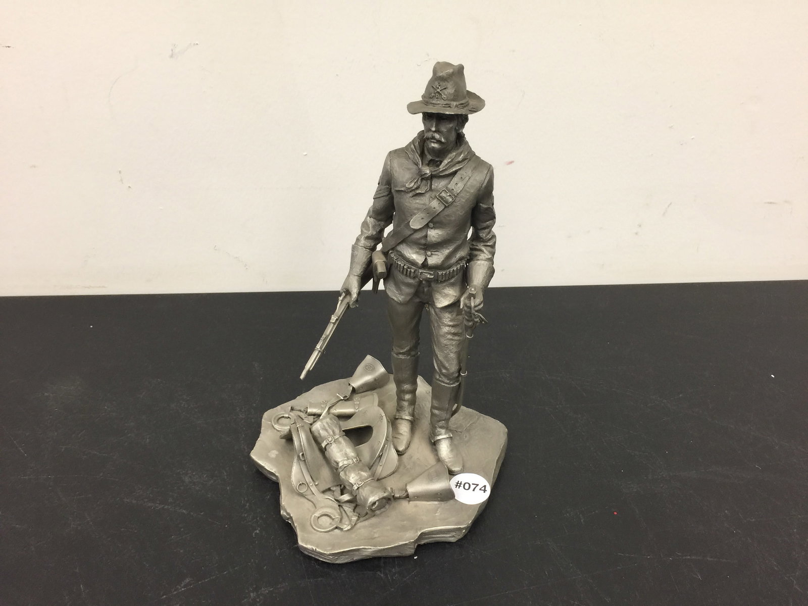 Franklin Mint Pewter Statue (1 of 3)