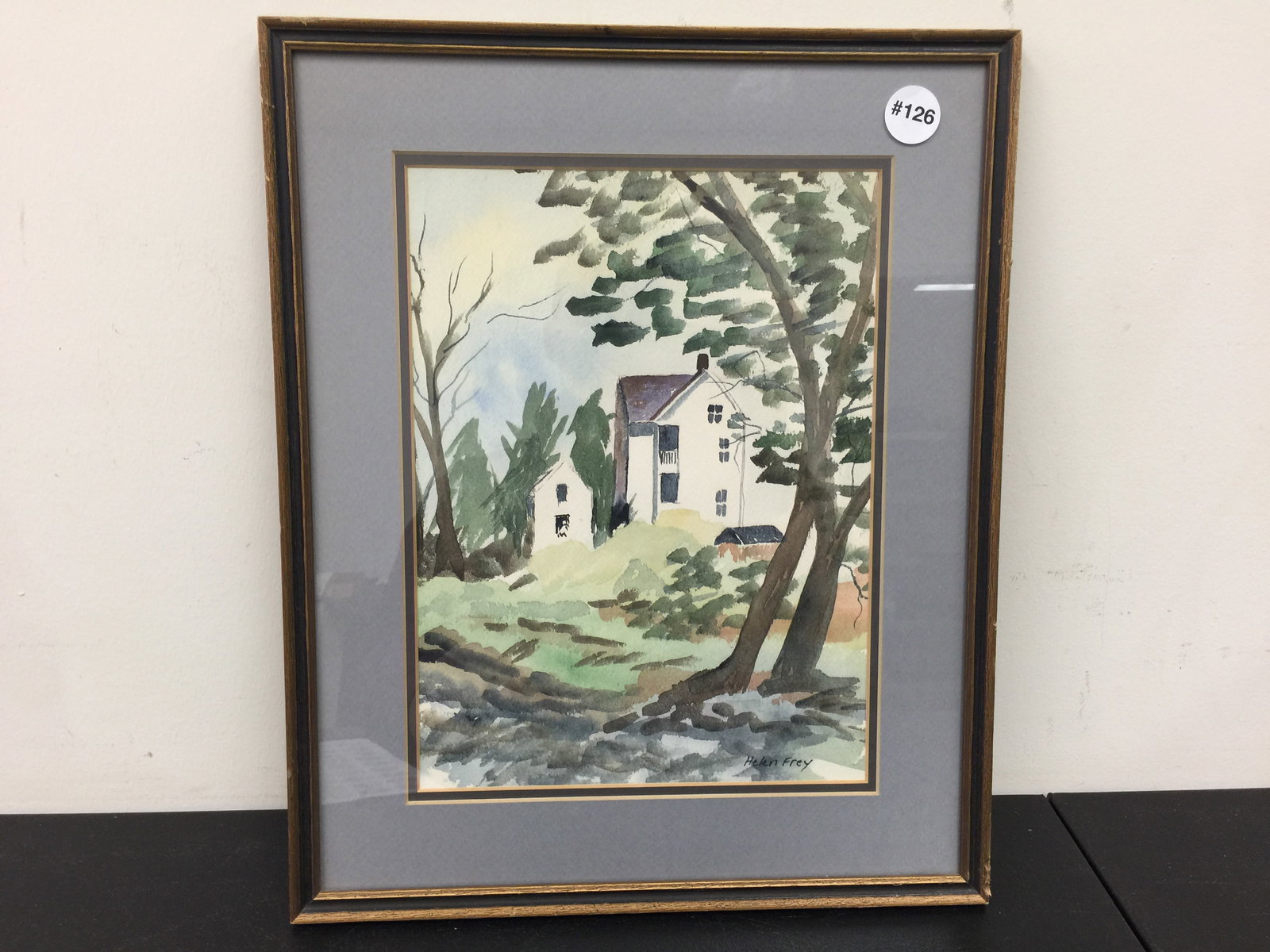 Original Signed Watercolor (1 of 3)