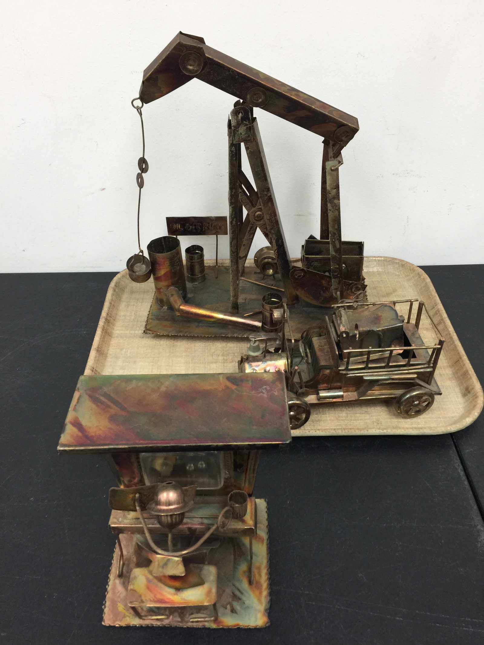 3 MCM Brutalist Style Sculptures (1 of 5)