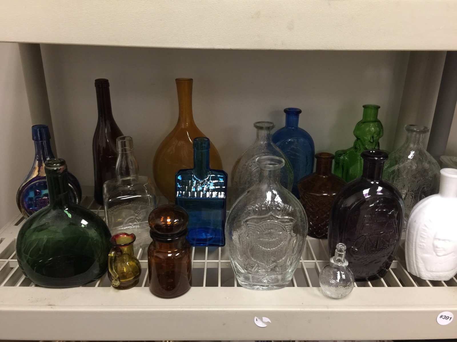 Colored Glass Lot (1 of 4)