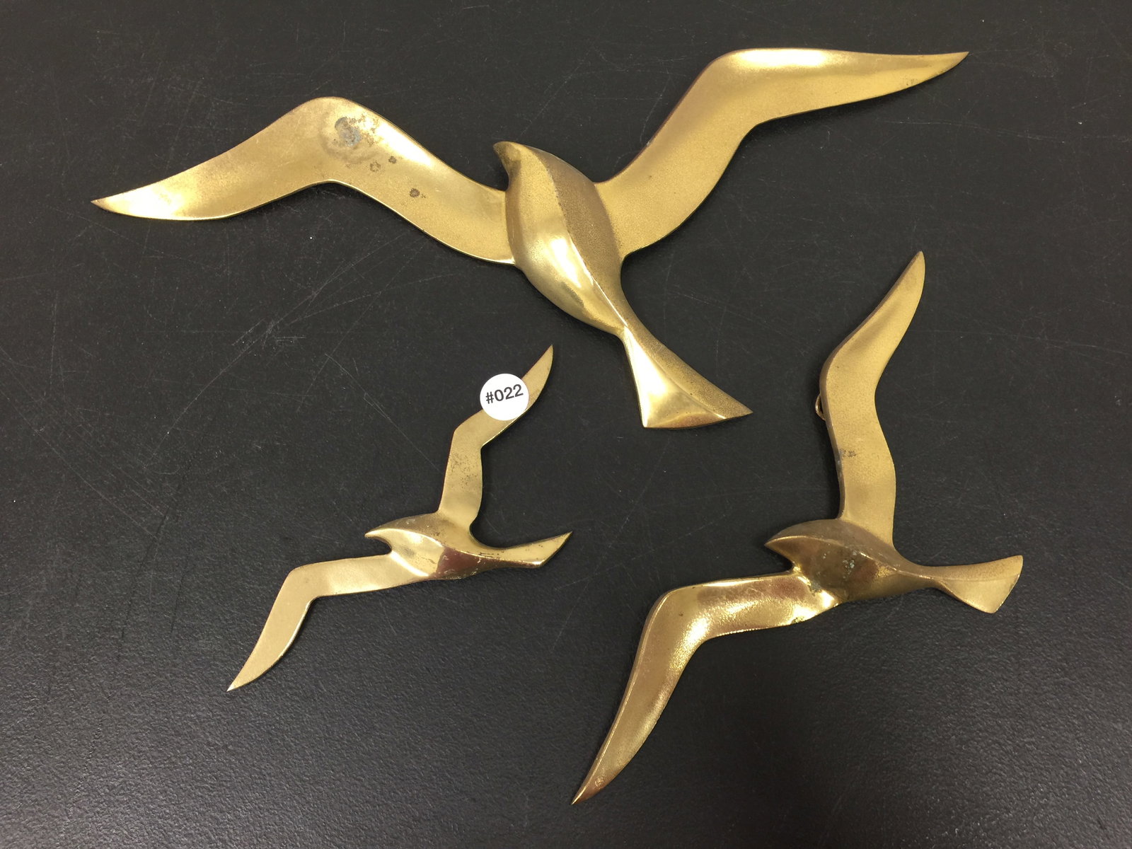 3 Jere Style MCM Brass Birds (1 of 5)