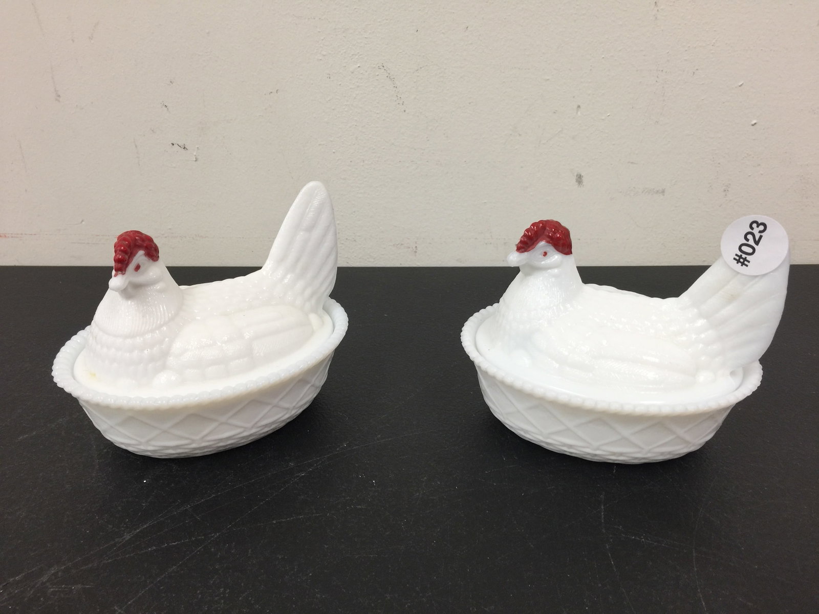 Pair of Hen on Nests (1 of 4)