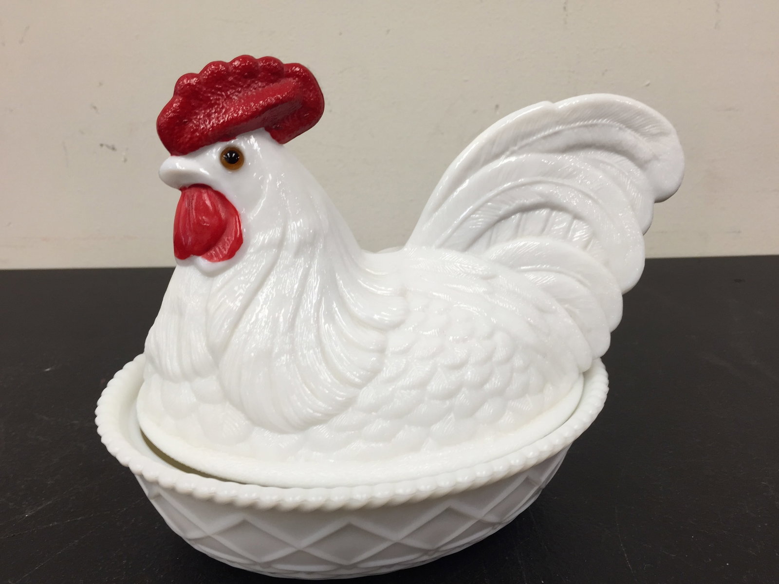 Rooster on Nest (1 of 4)