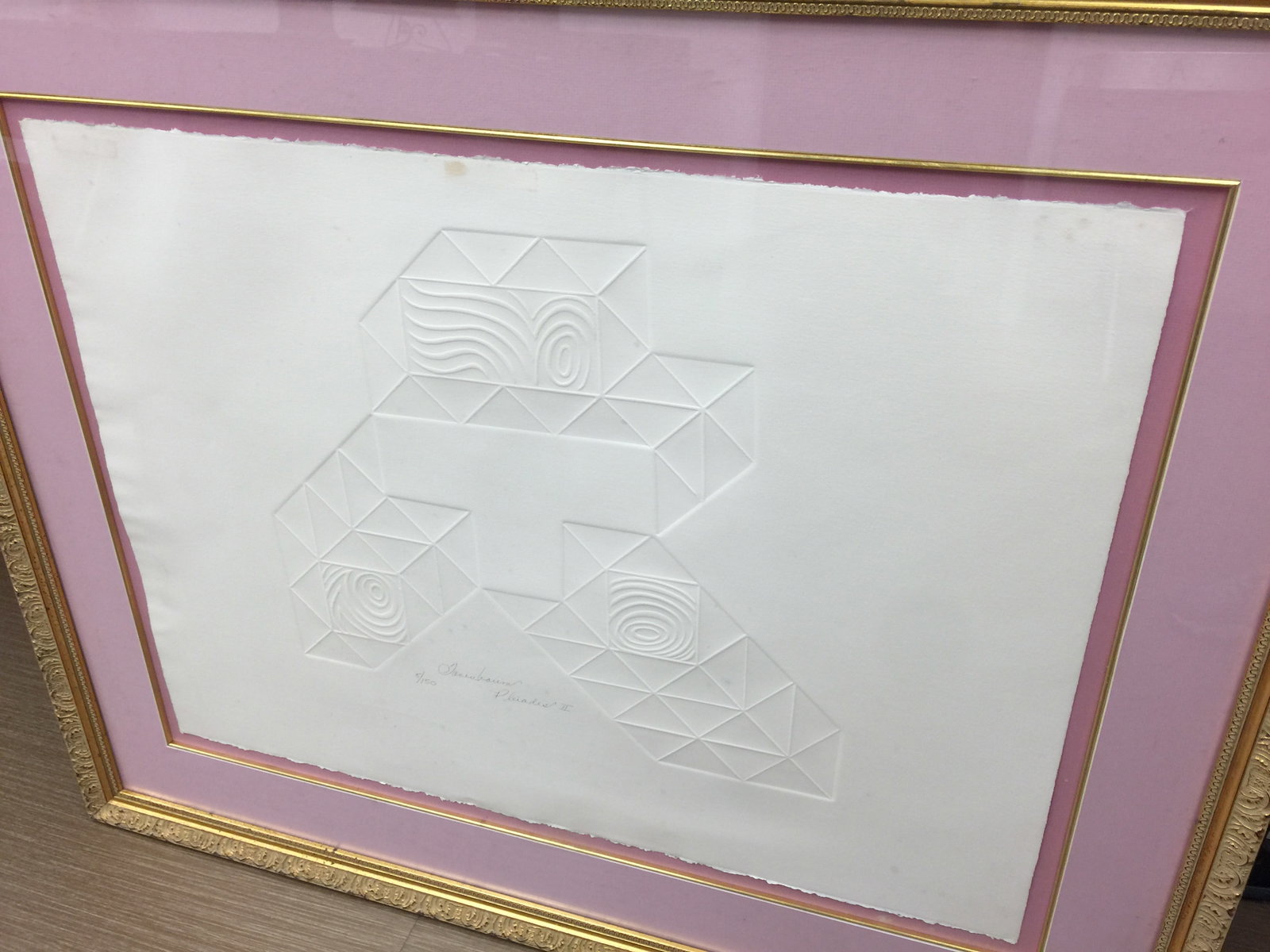 Signed & Numbered Embossed Artwork (1 of 6)