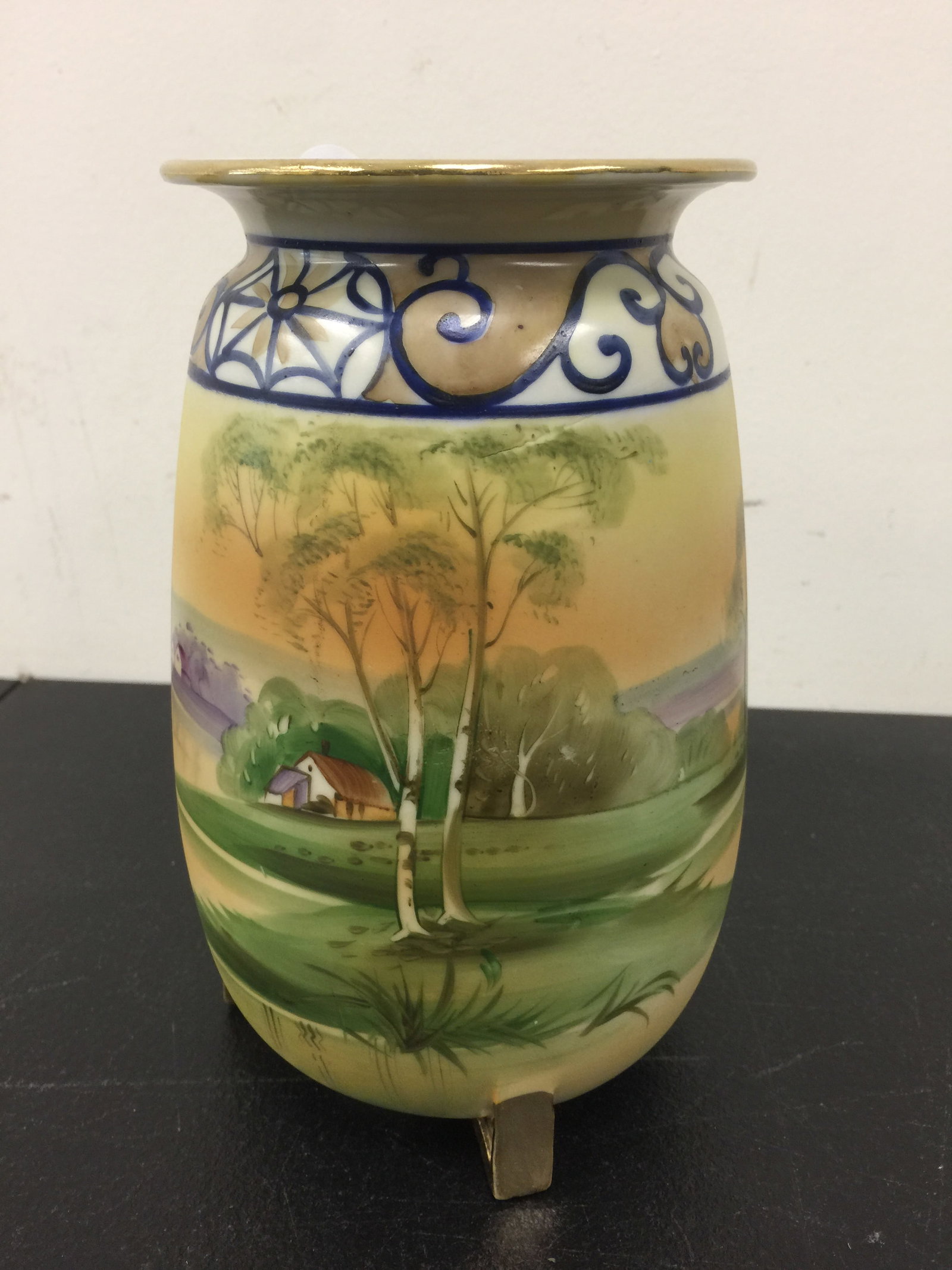 Nippon Tripod Vase (1 of 5)