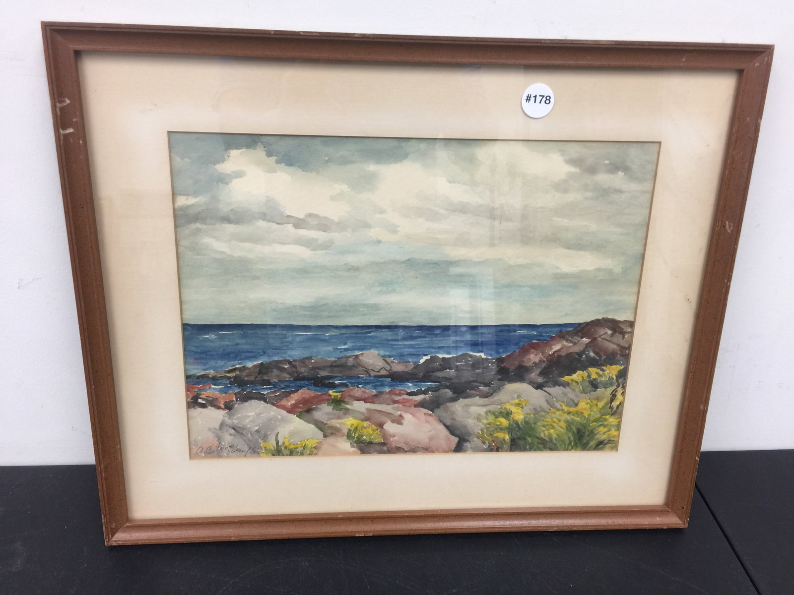Signed Original Watercolor Painting (1 of 3)