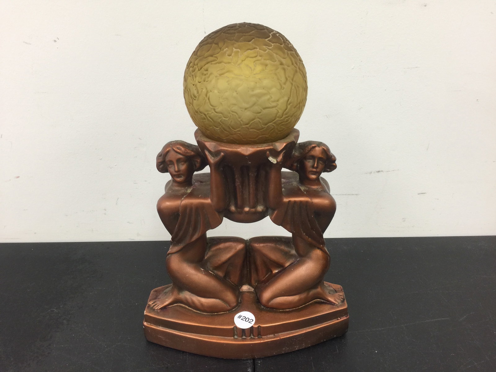 Art Deco Figural Lamp (1 of 4)