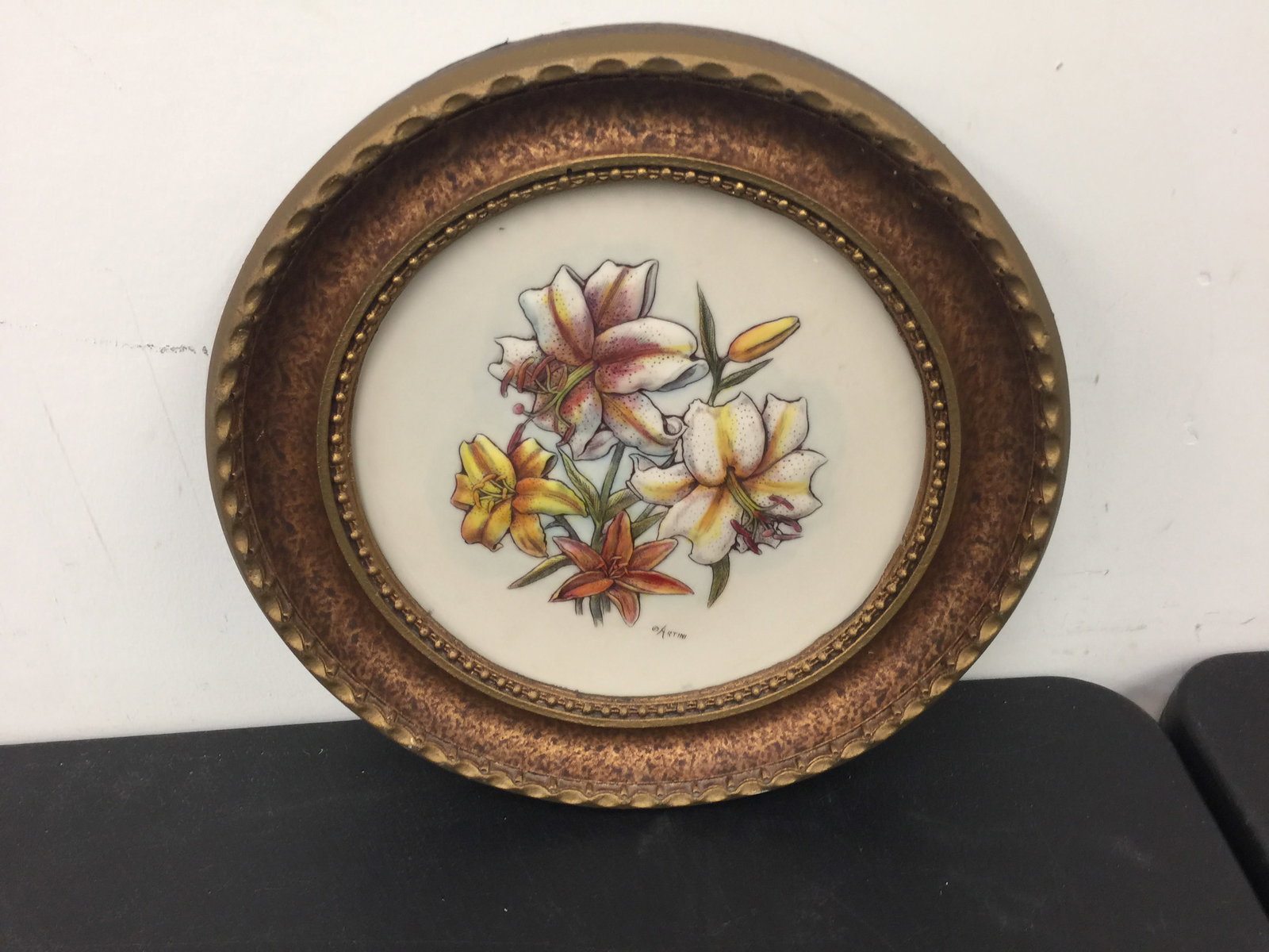 Artini Engraving 4D: Has COA on back. 13" W.