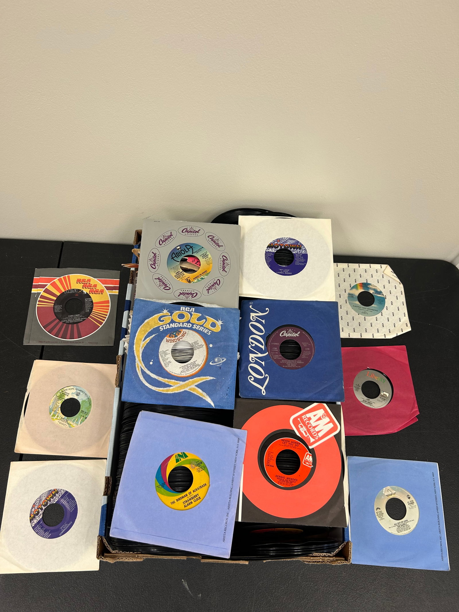 Vintage 45 Records: Includes Bee Gees, Doobie Brothers, Bette Midler, Prince, Country & R&B. Most do not have sleeves.