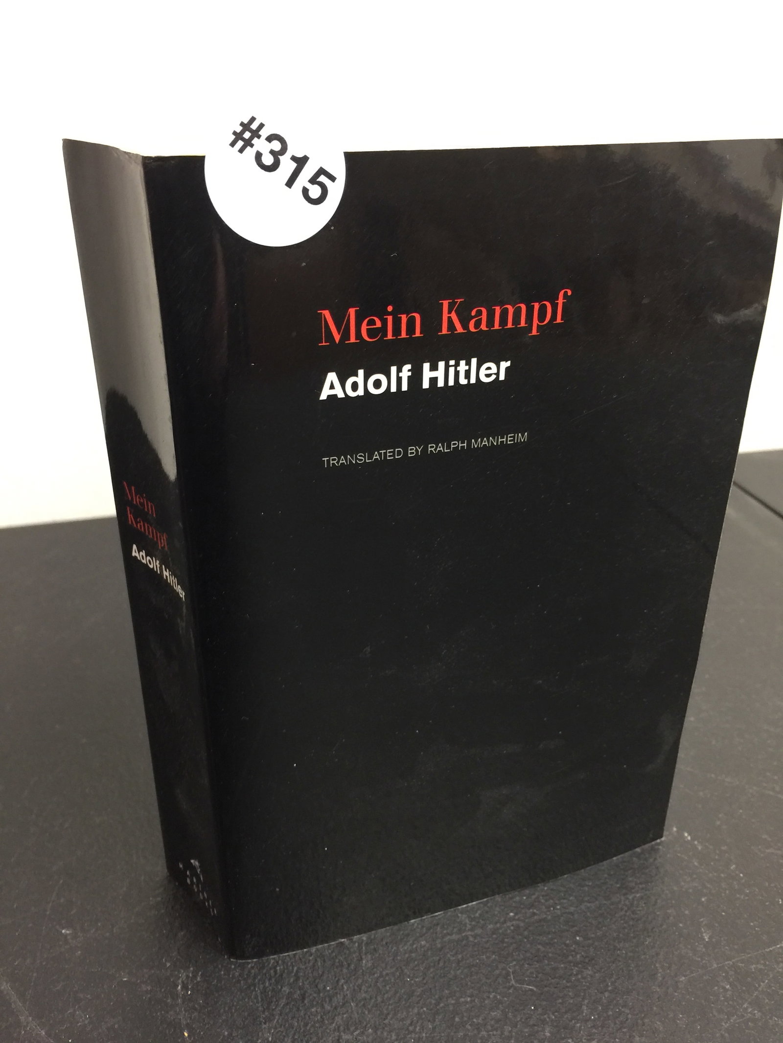 Mein Kampf: Translated by Ralph Manheim.