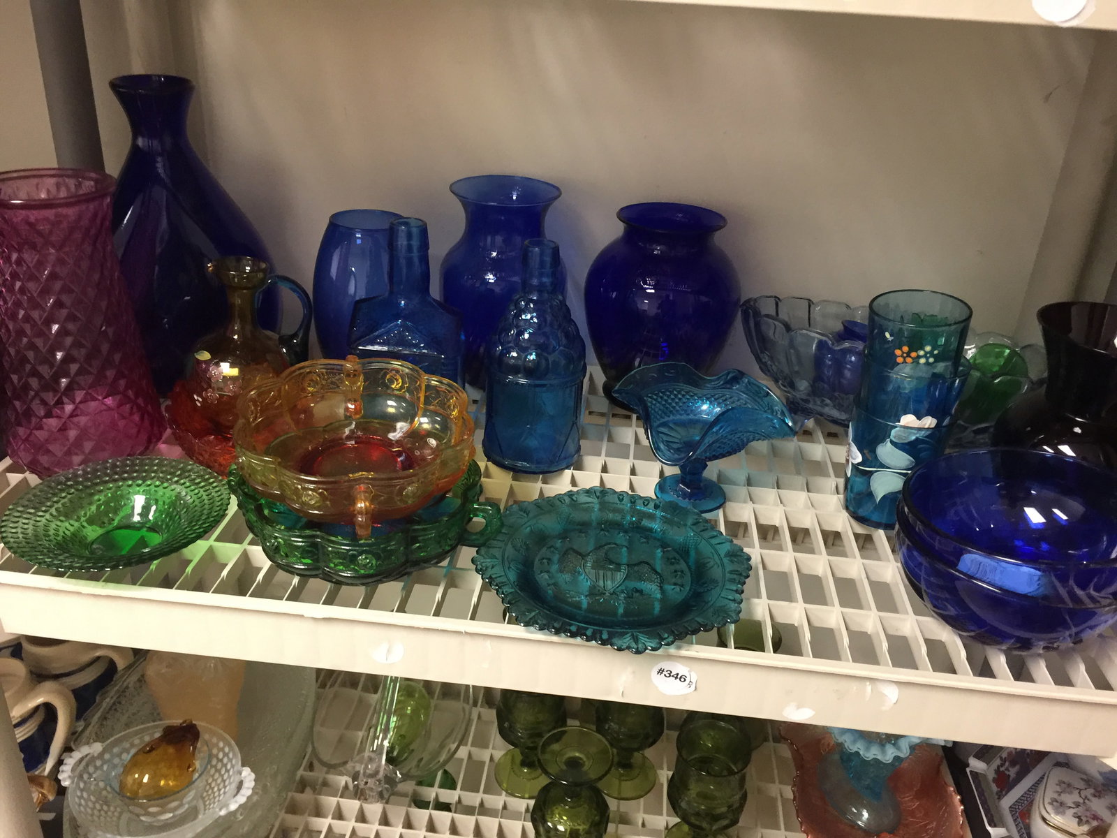 Colored Glass Lot (1 of 4)