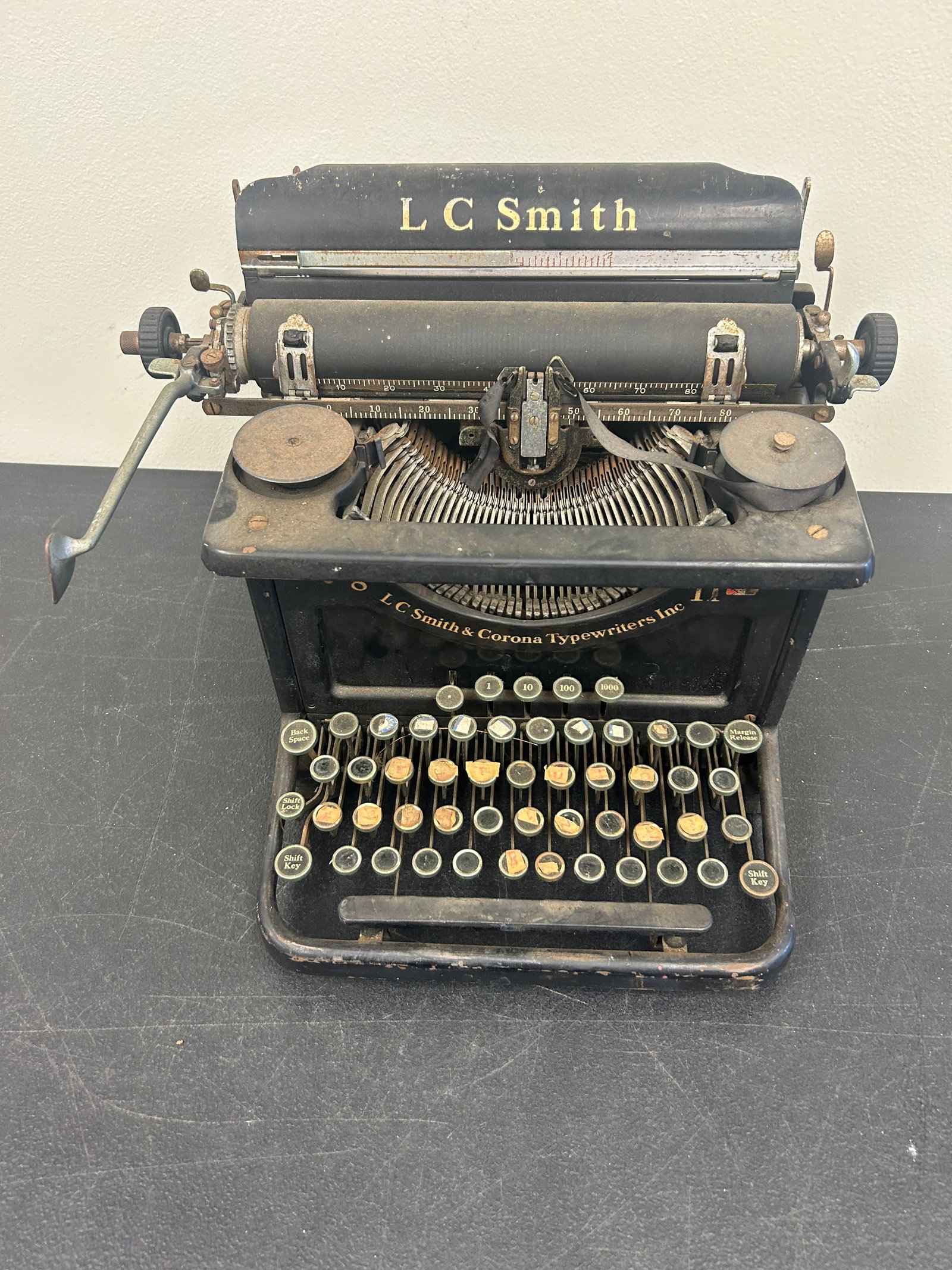 Antique L.C. Smith Typewriter (1 of 6)