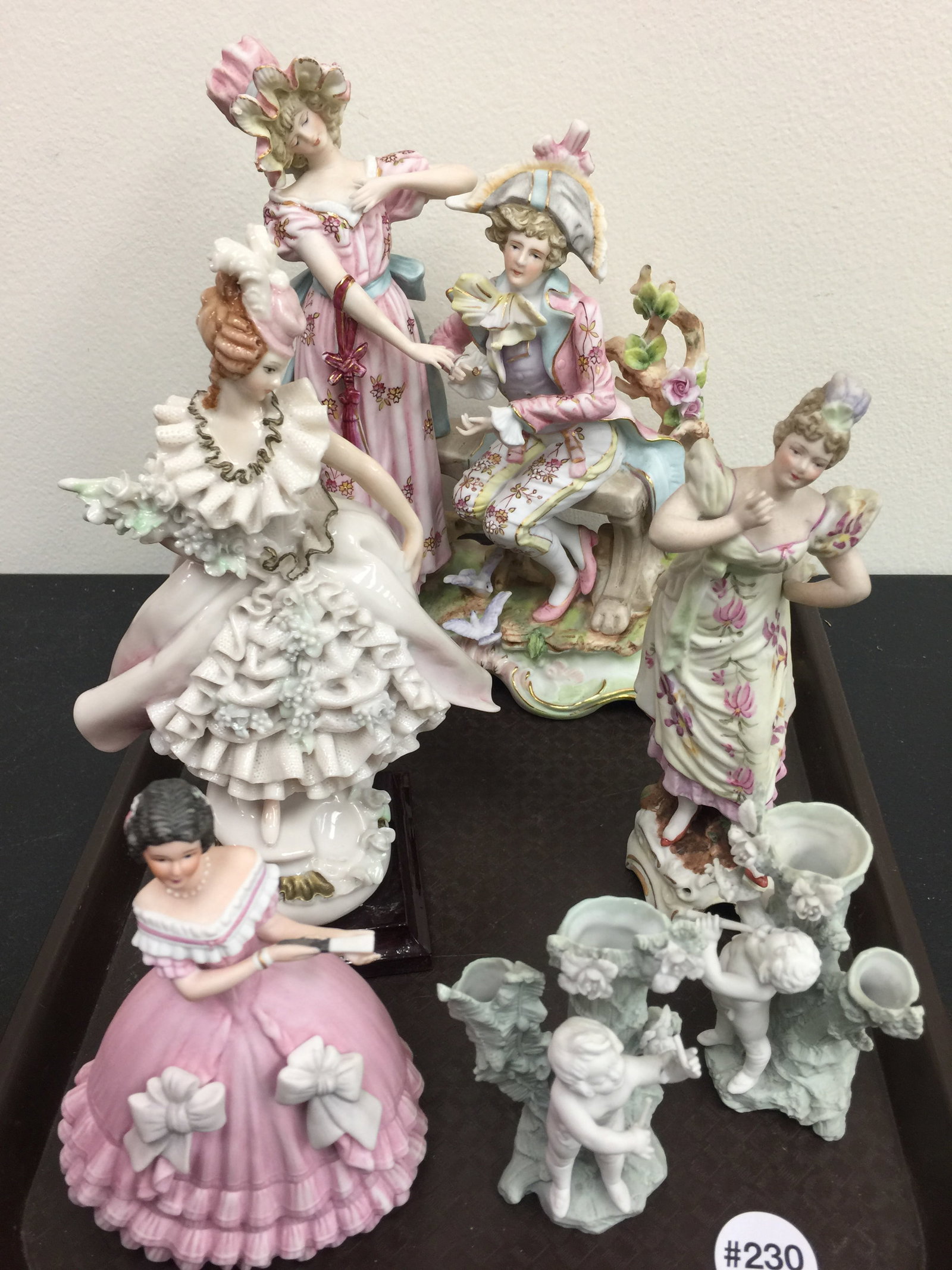 Porcelain & Bisque Figurines (1 of 6)