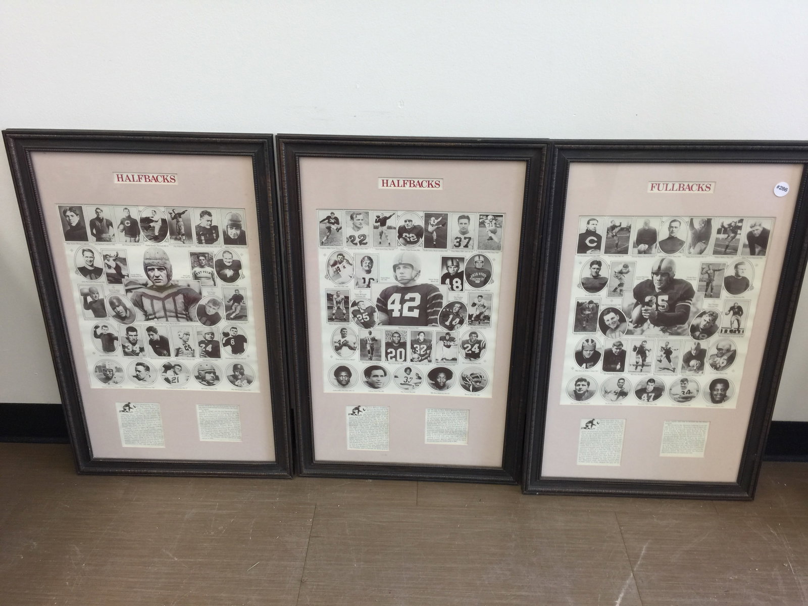 3 Framed Collages for College Football (1 of 4)