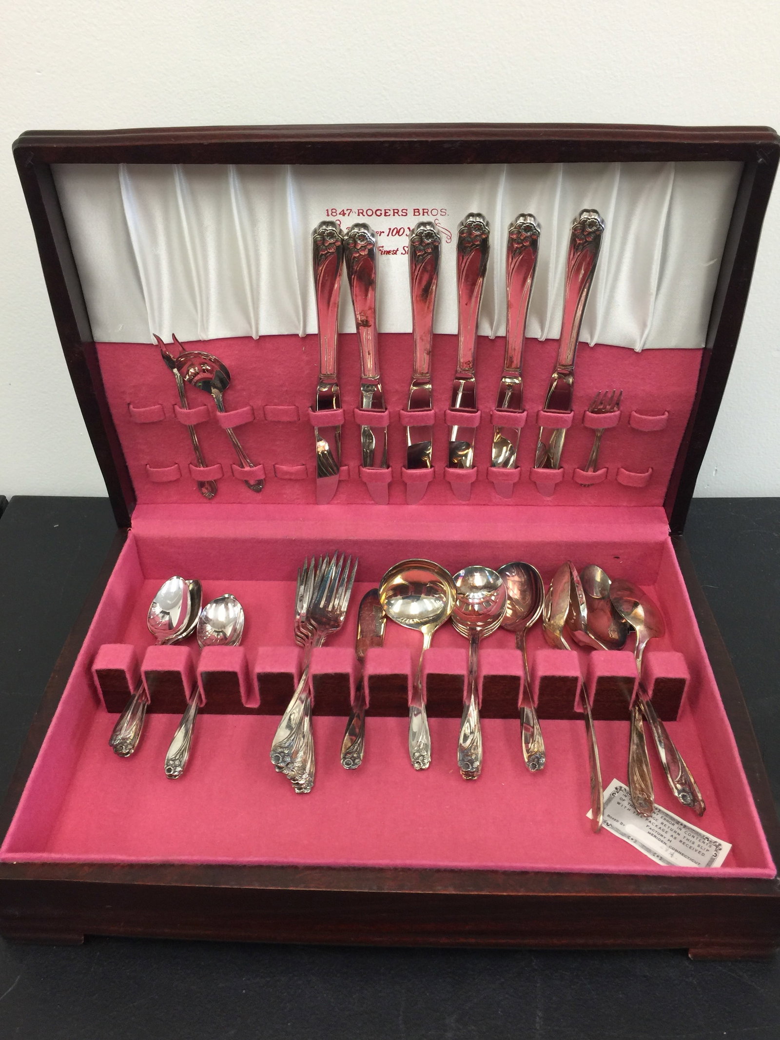 Set of Flatware in Case (1 of 6)