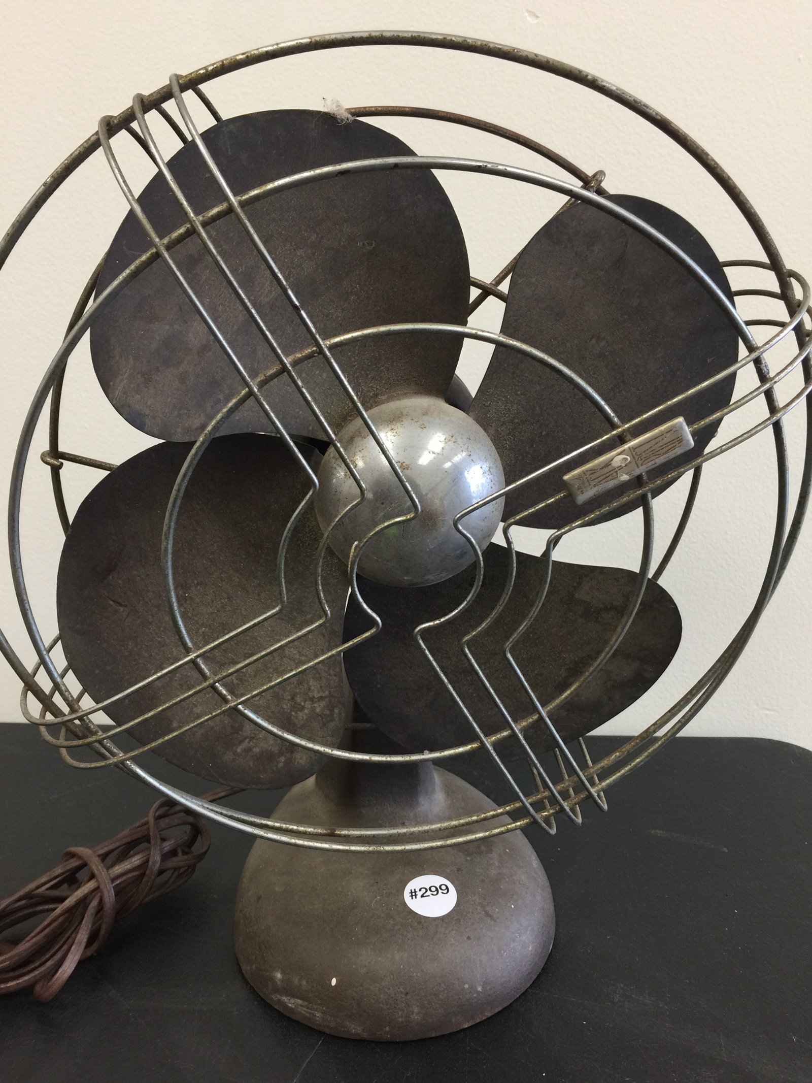 Vintage Jack Frost Fan: 16"x 14"
