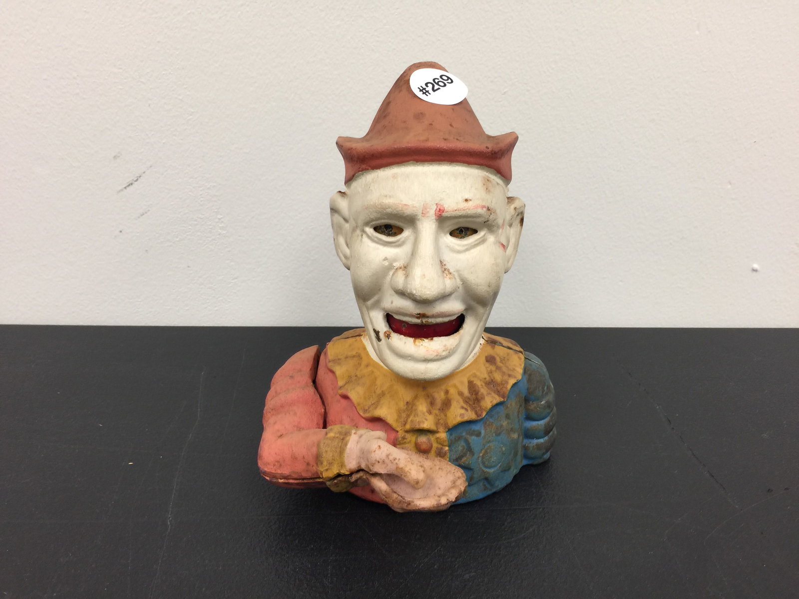 Mechanical Bank: 8" H