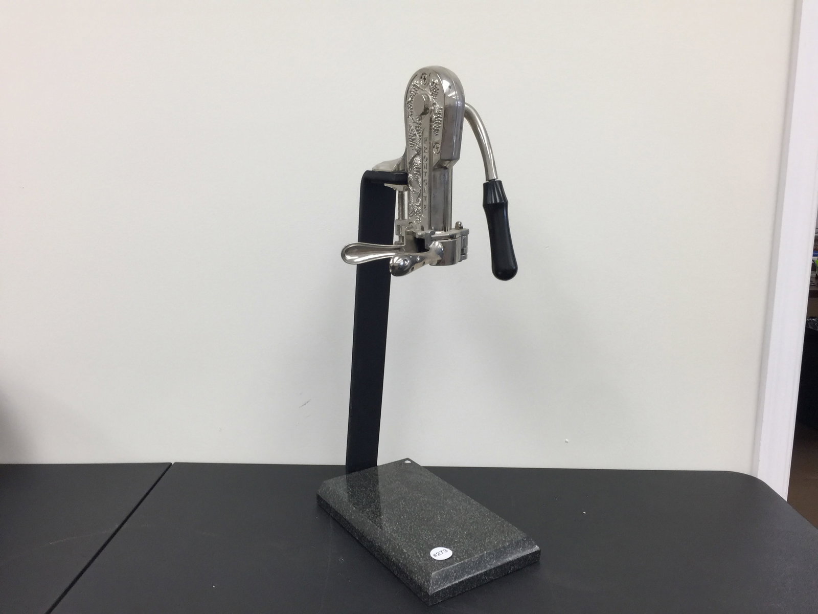 Frontgate Wine Bottle Opener: Marble base. 24" H.