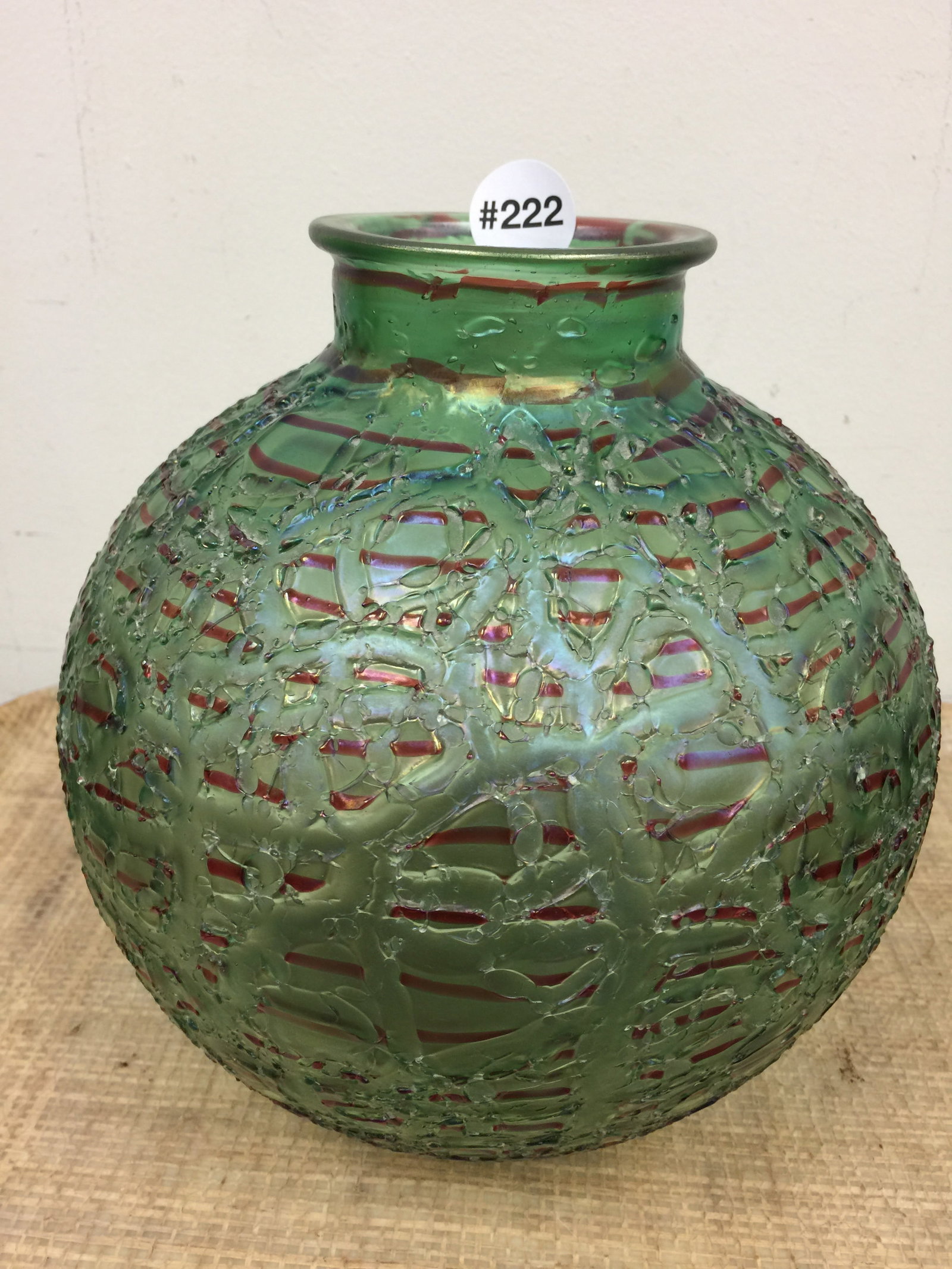 Durand Moorish Teal Vase (1 of 3)