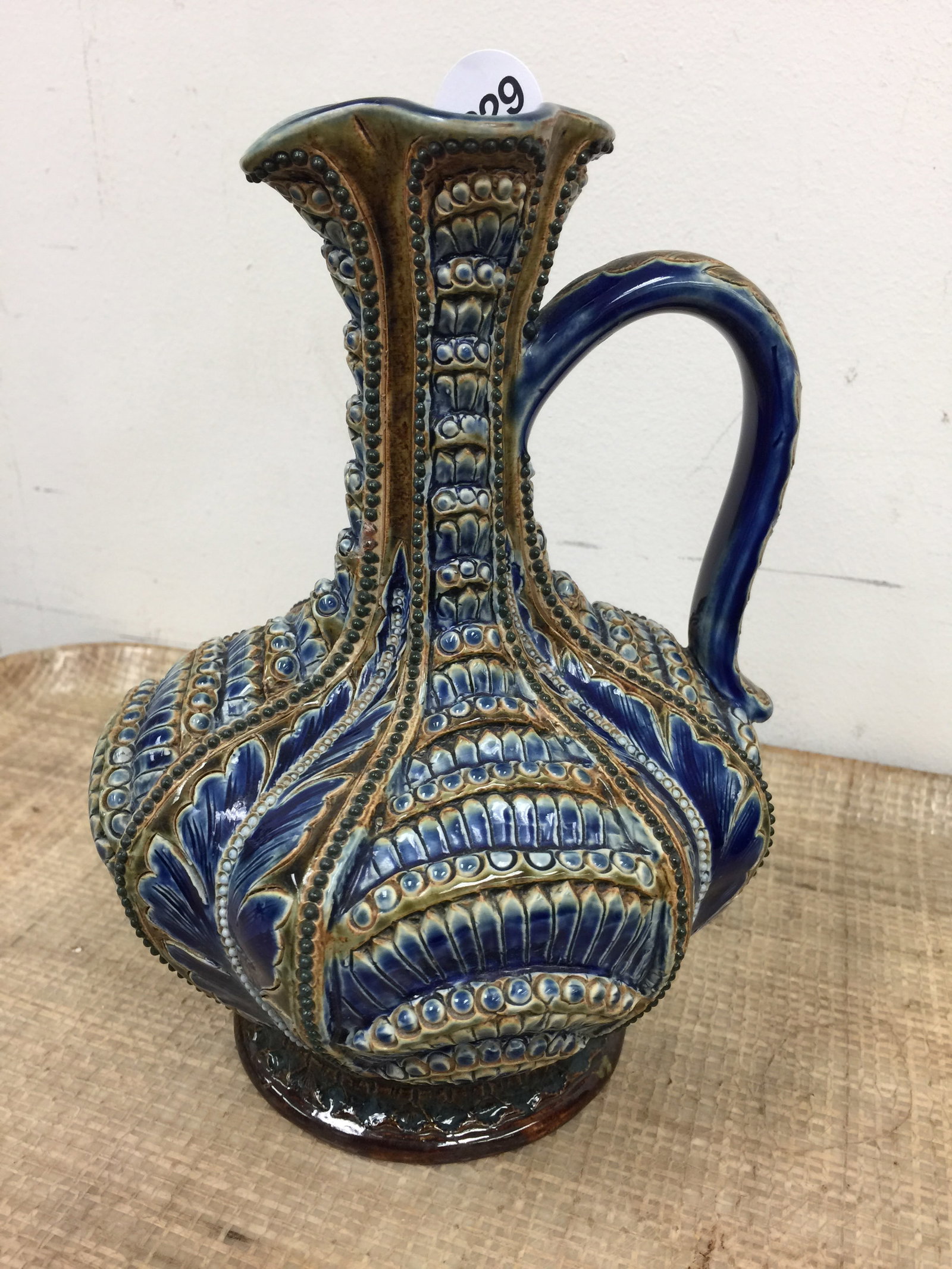 Doulton Lambeth Stoneware Ewer (1 of 4)