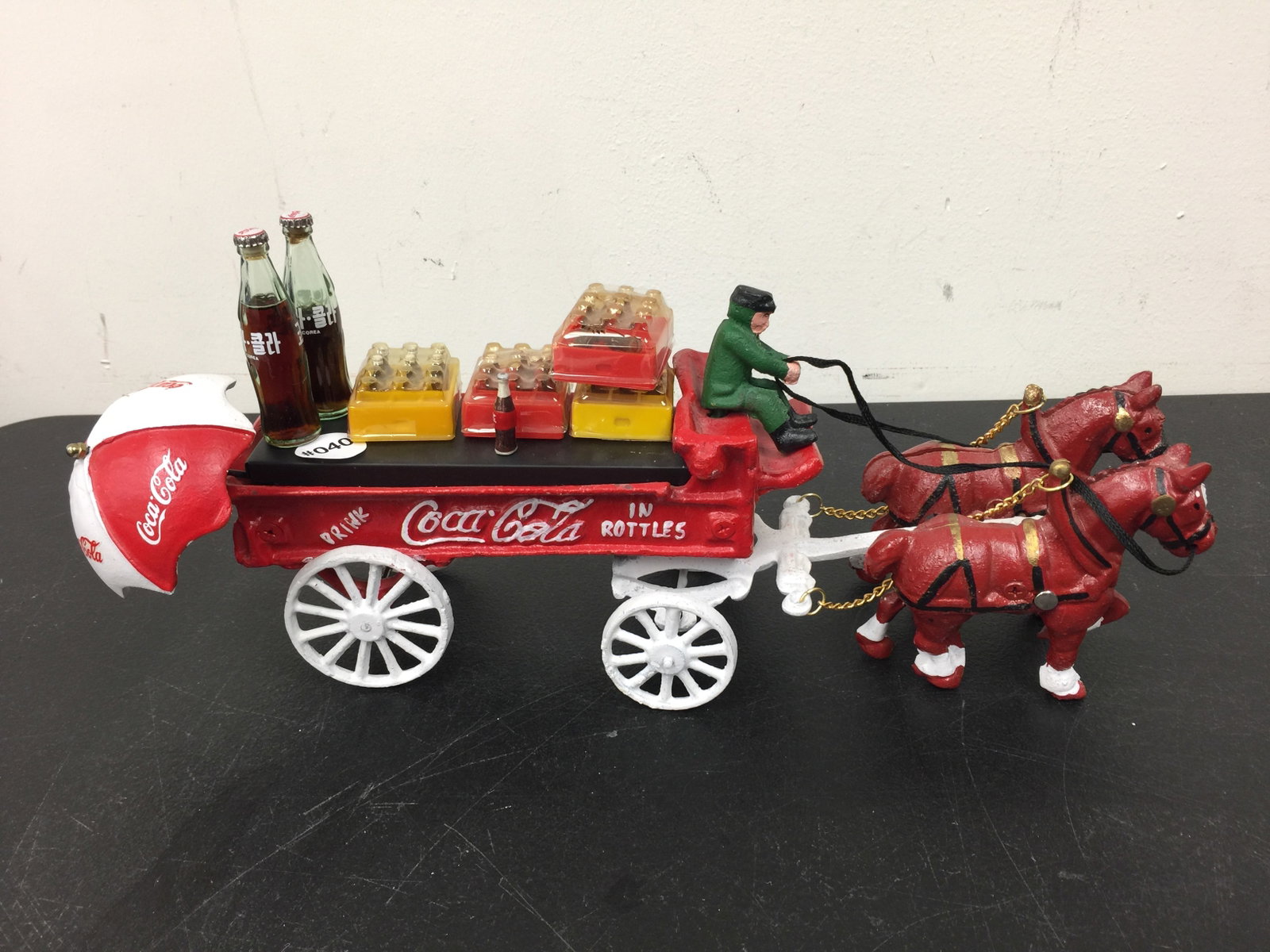 Coca Cola Cast Iron Wagon (1 of 5)