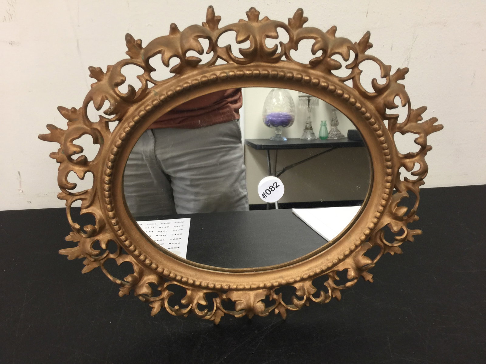 Antique Iron Mirror (1 of 3)