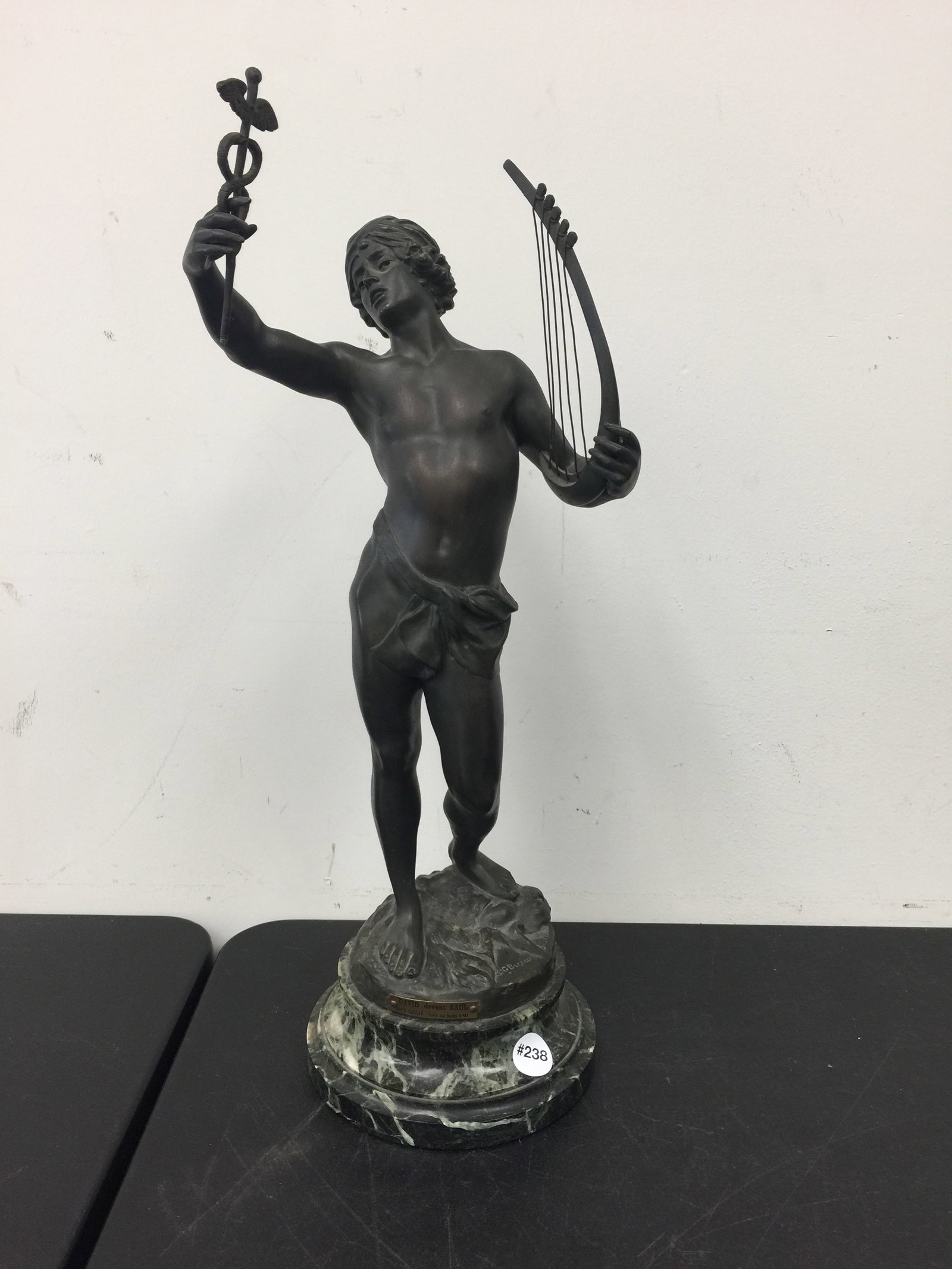 David Devant Saul French Bronze (1 of 5)