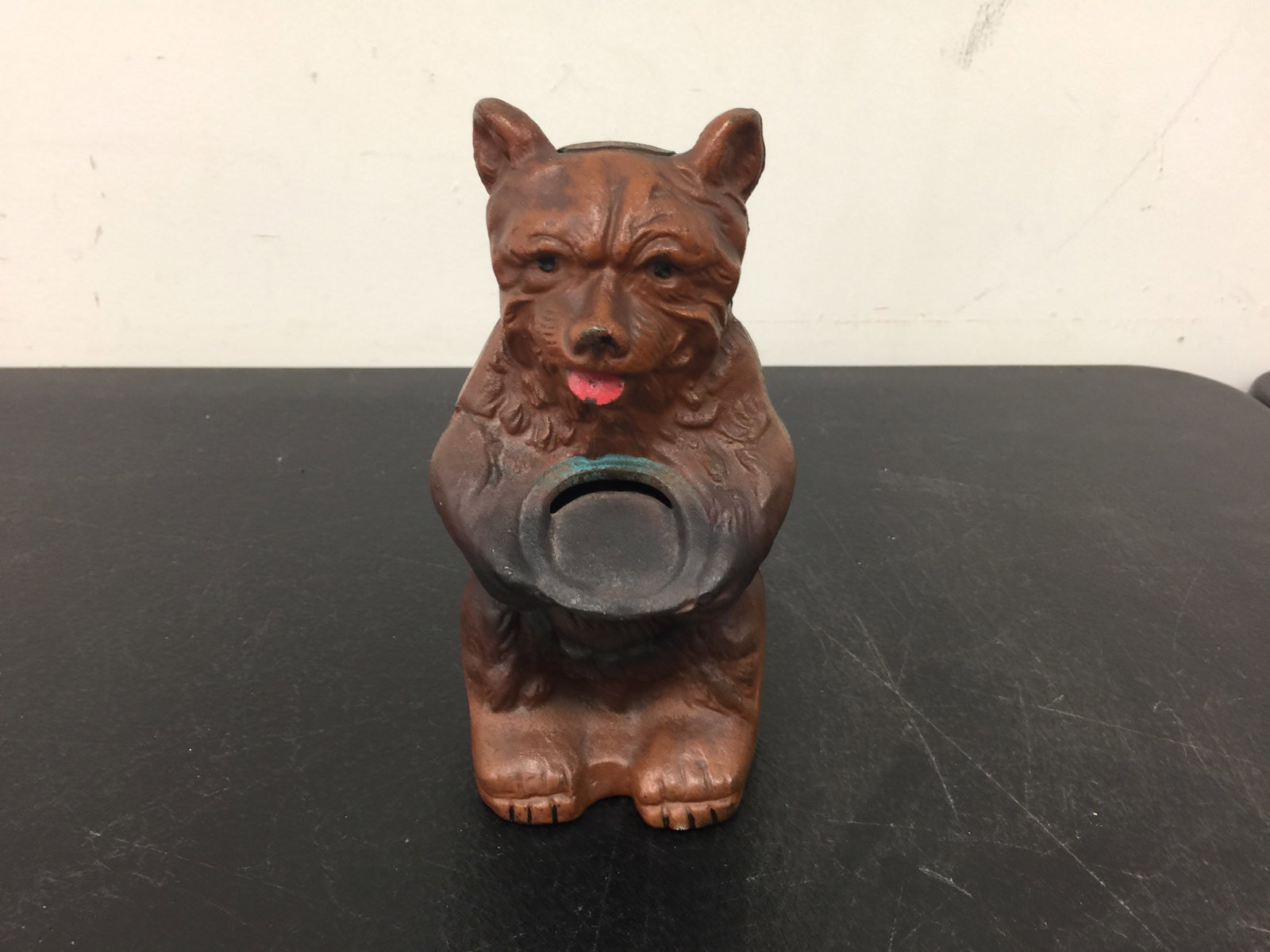Cast Iron Honey Bear Bank (1 of 2)
