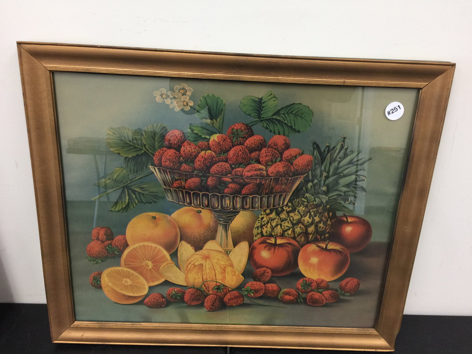 Antique Still Life Lithograph (1 of 4)