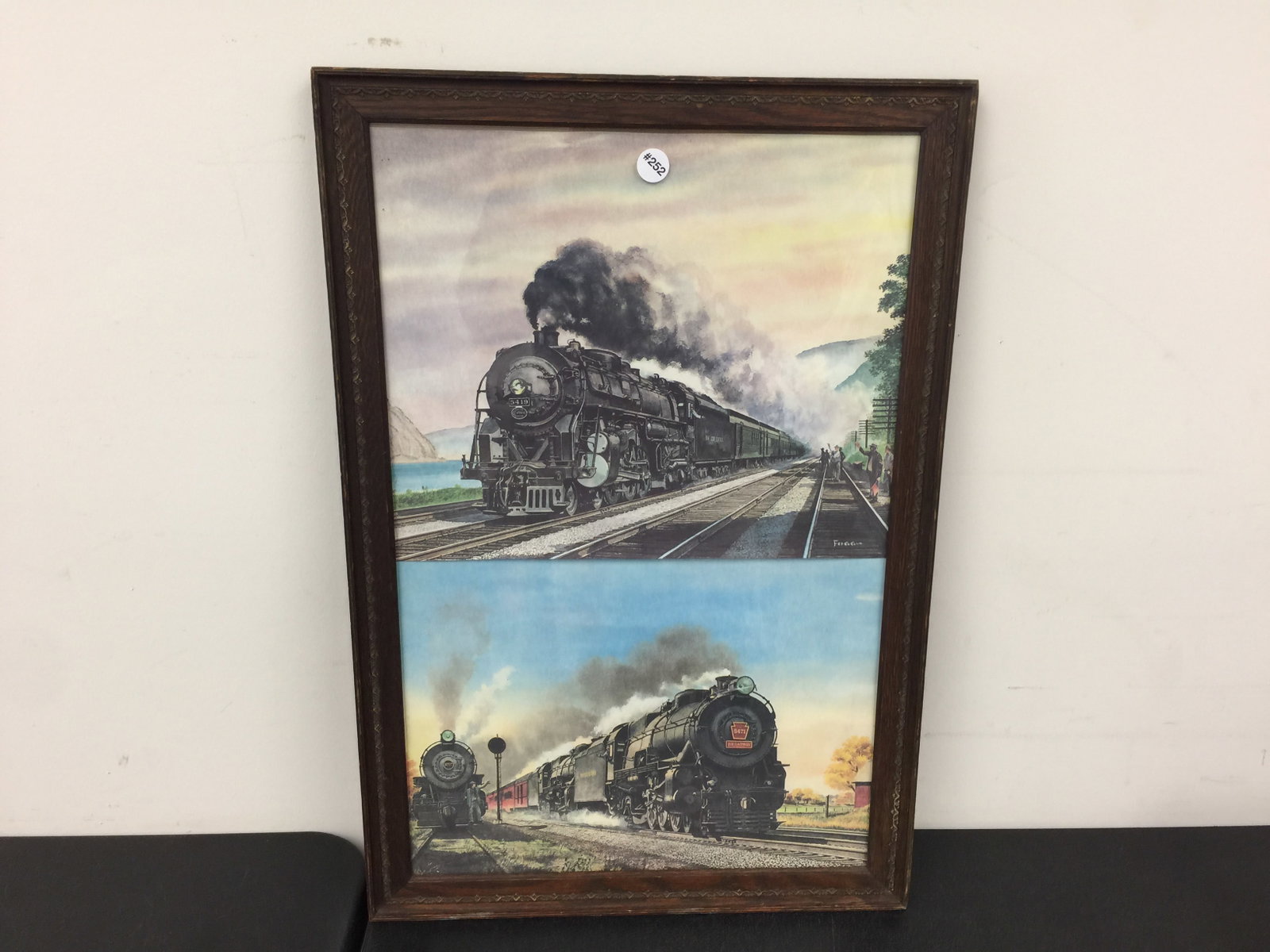Antique Locomotive Print (1 of 4)
