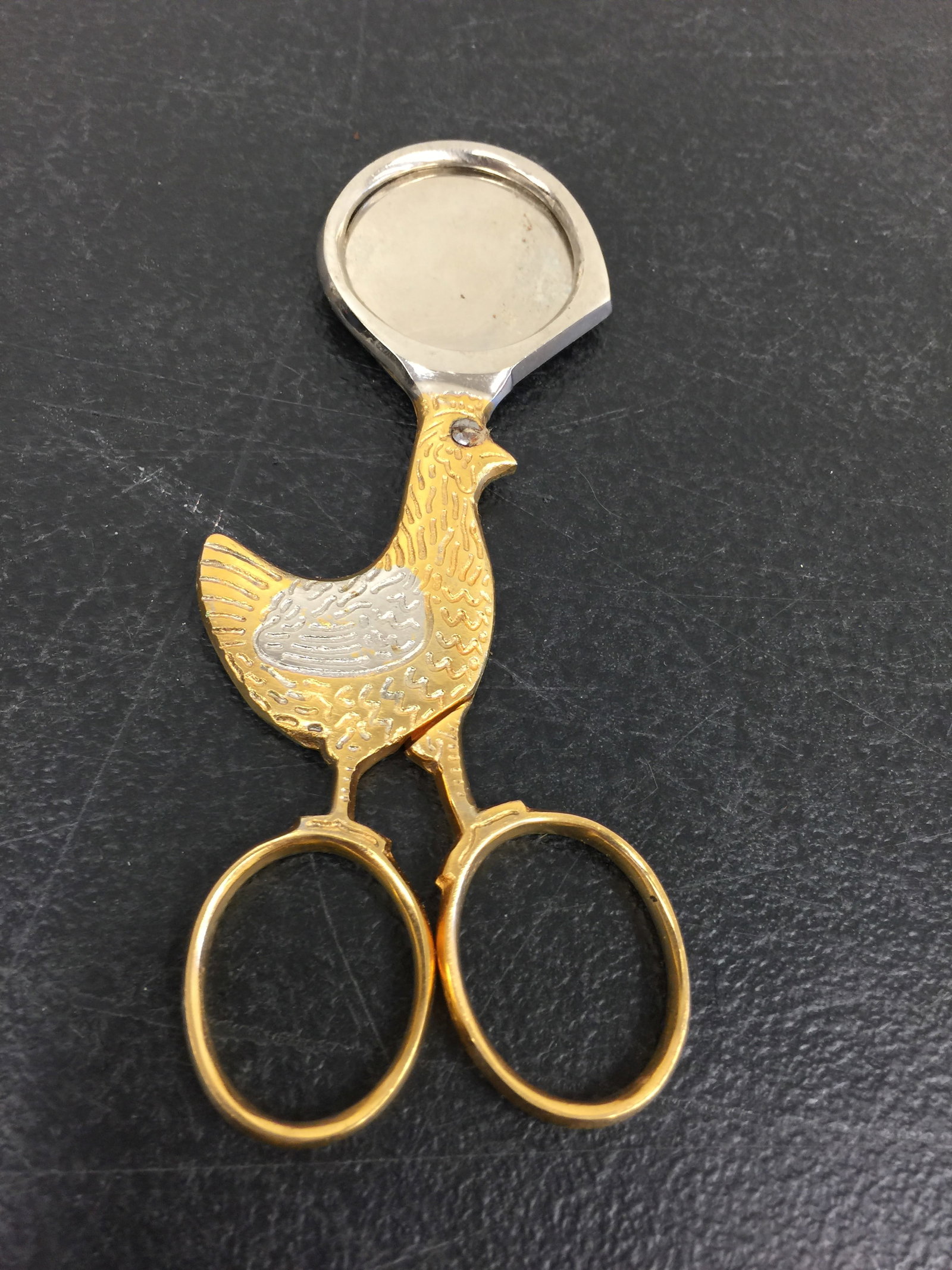 Vintage German Brass Egg Scissors (1 of 4)