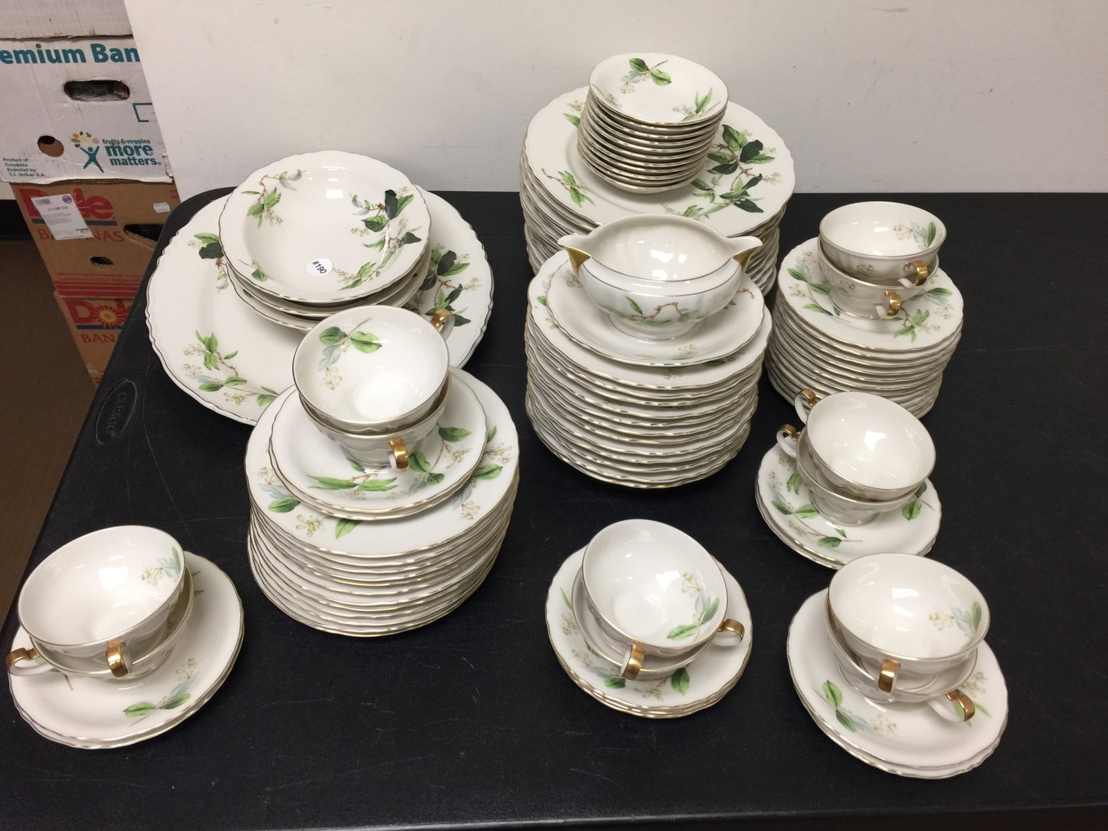 Approx. 63 Pcs Haviland Limoges France Orange Blossom (1 of 6)