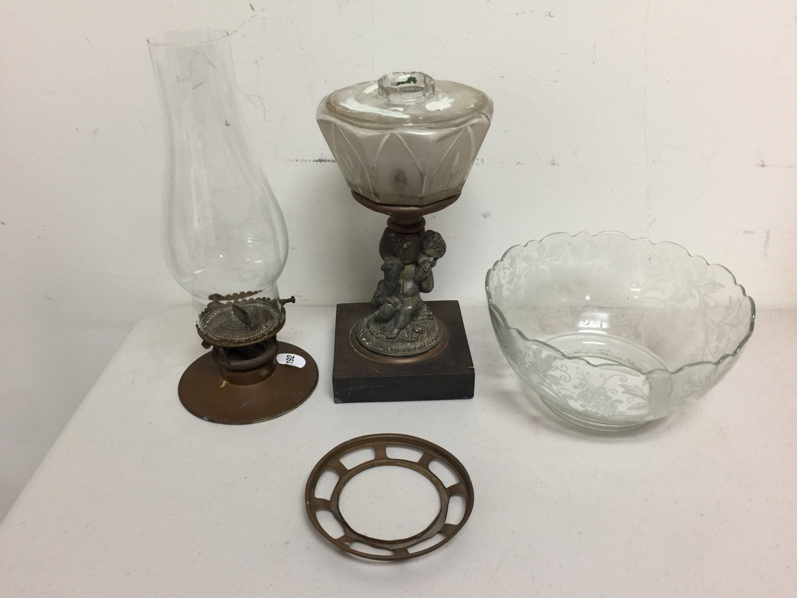 Antique Figural Lamp (1 of 4)
