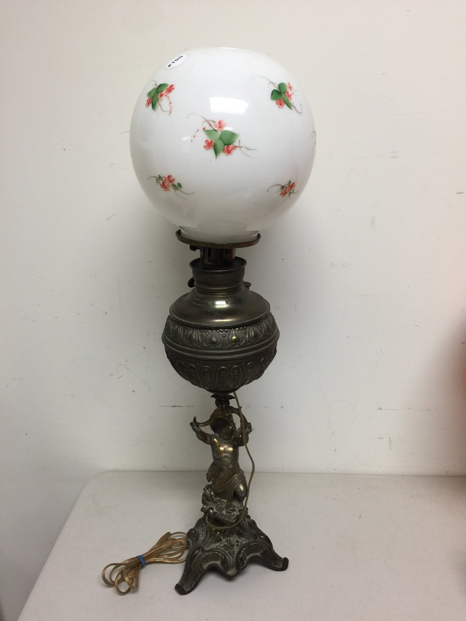Antiuqe "Juno" Figural Parlor Lamp (1 of 4)