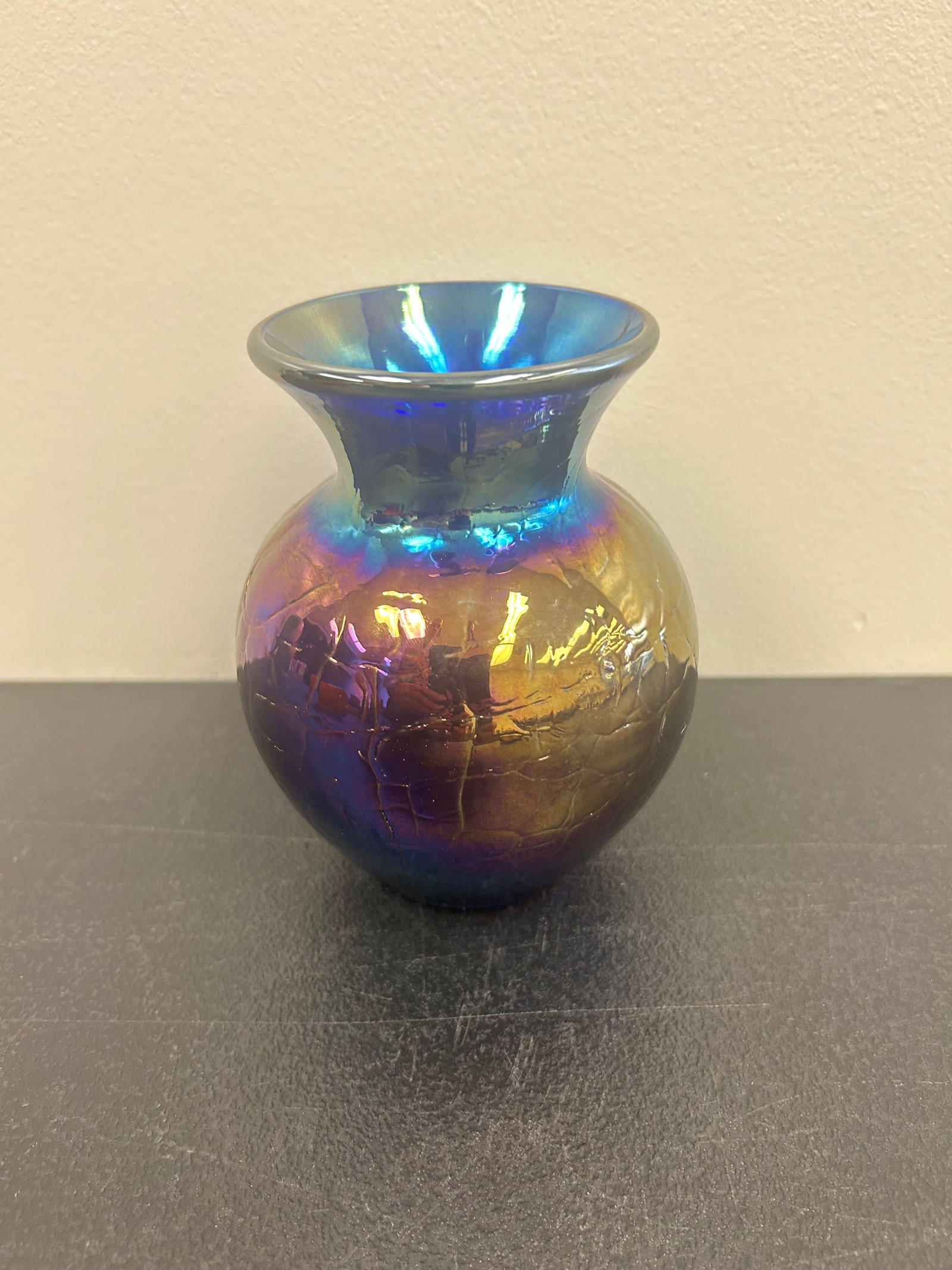 Iridescent Art Glass Vase (1 of 4)