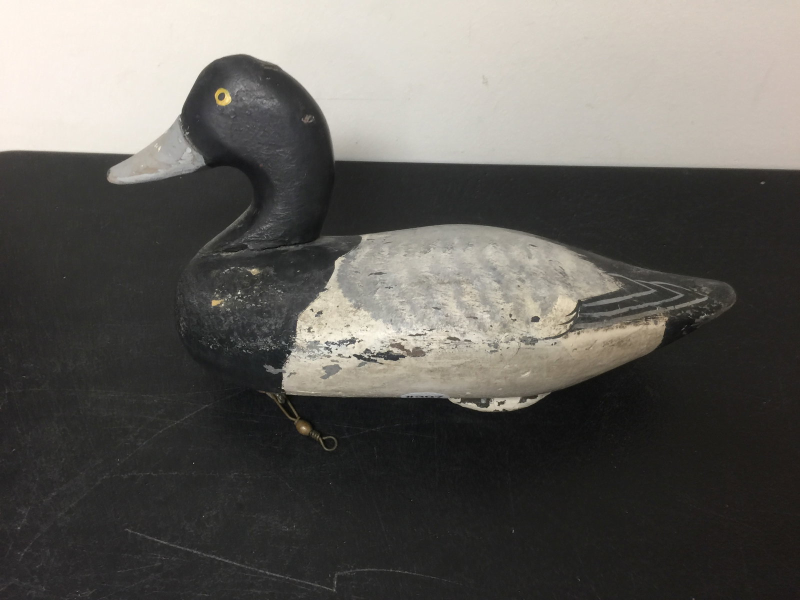 Antique Wooden Blue Bill Decoy (1 of 5)