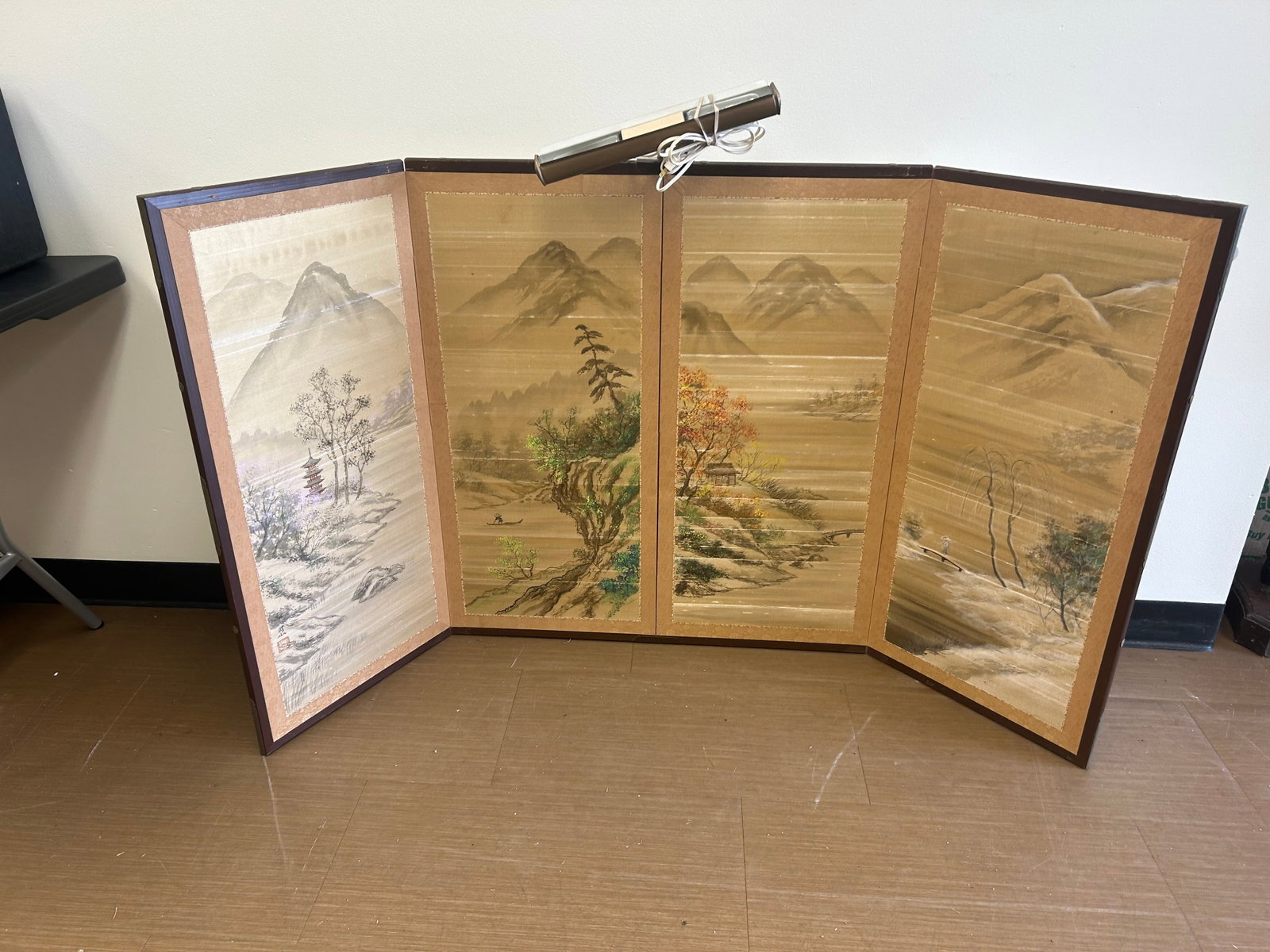 Asian Folding Panel: 36" x 64"