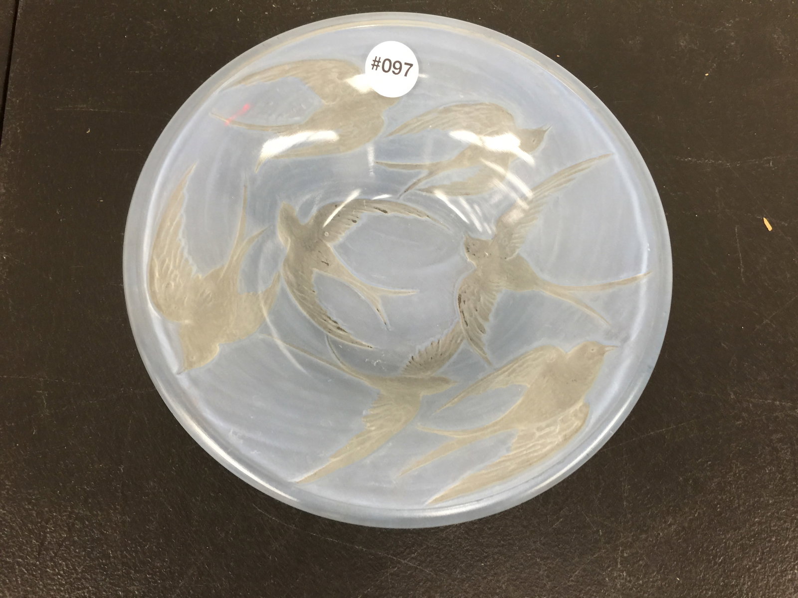 Sabino Opalescent Bird Bowl (1 of 3)